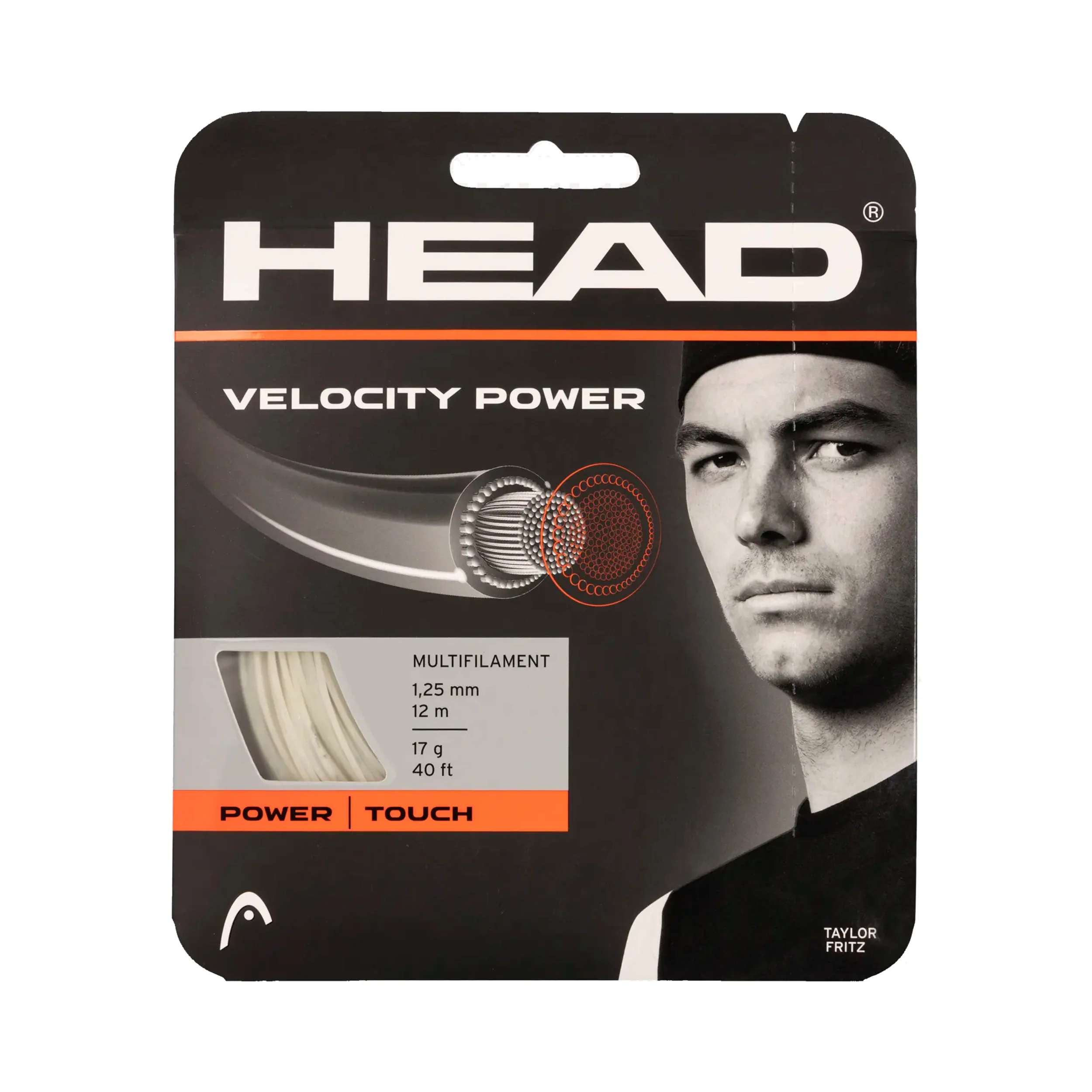 Velocity MLT Power Zestaw naciągów 12m - nude