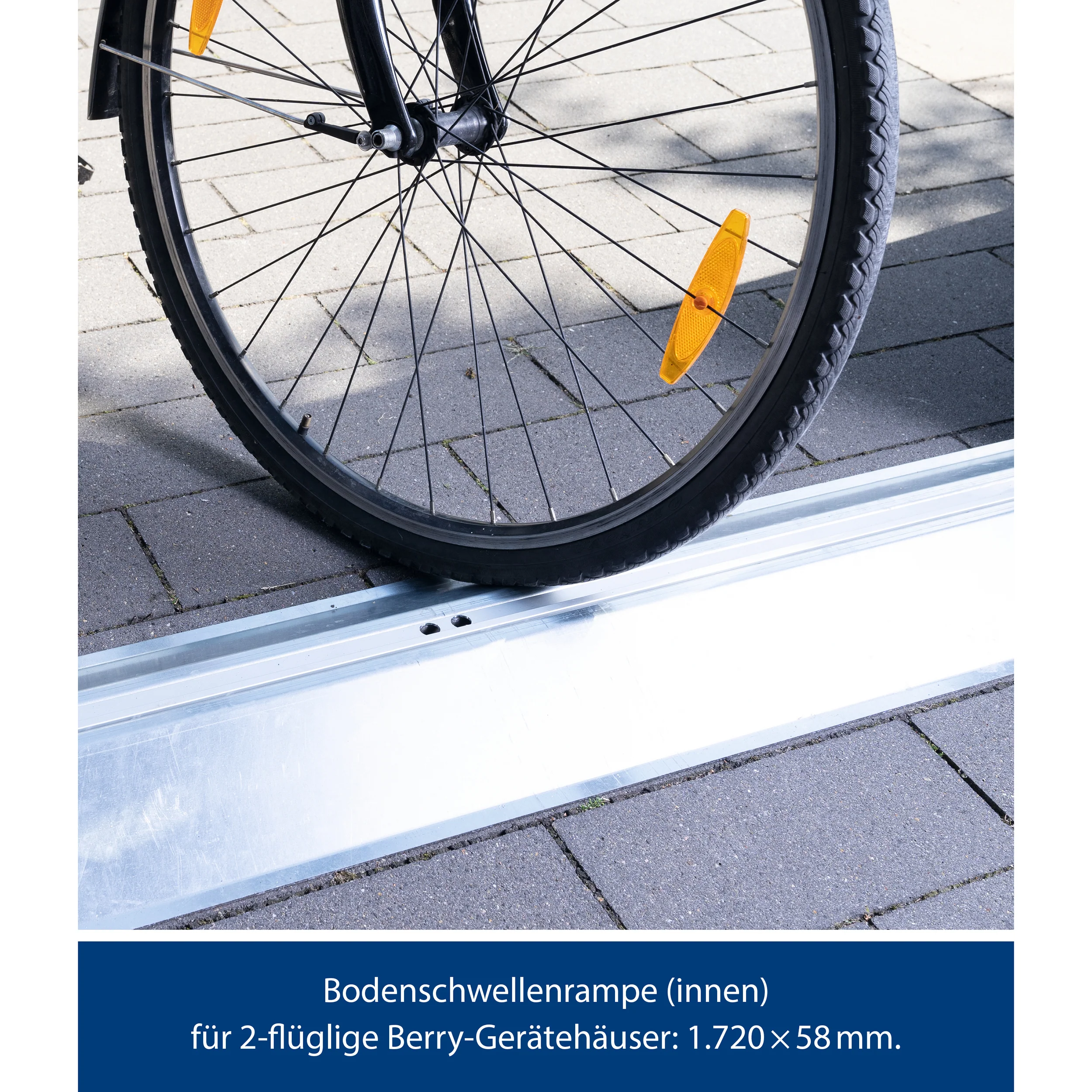 Bodenrampe innen für 2-flg Tür Rampa podłogowa - Image 2
