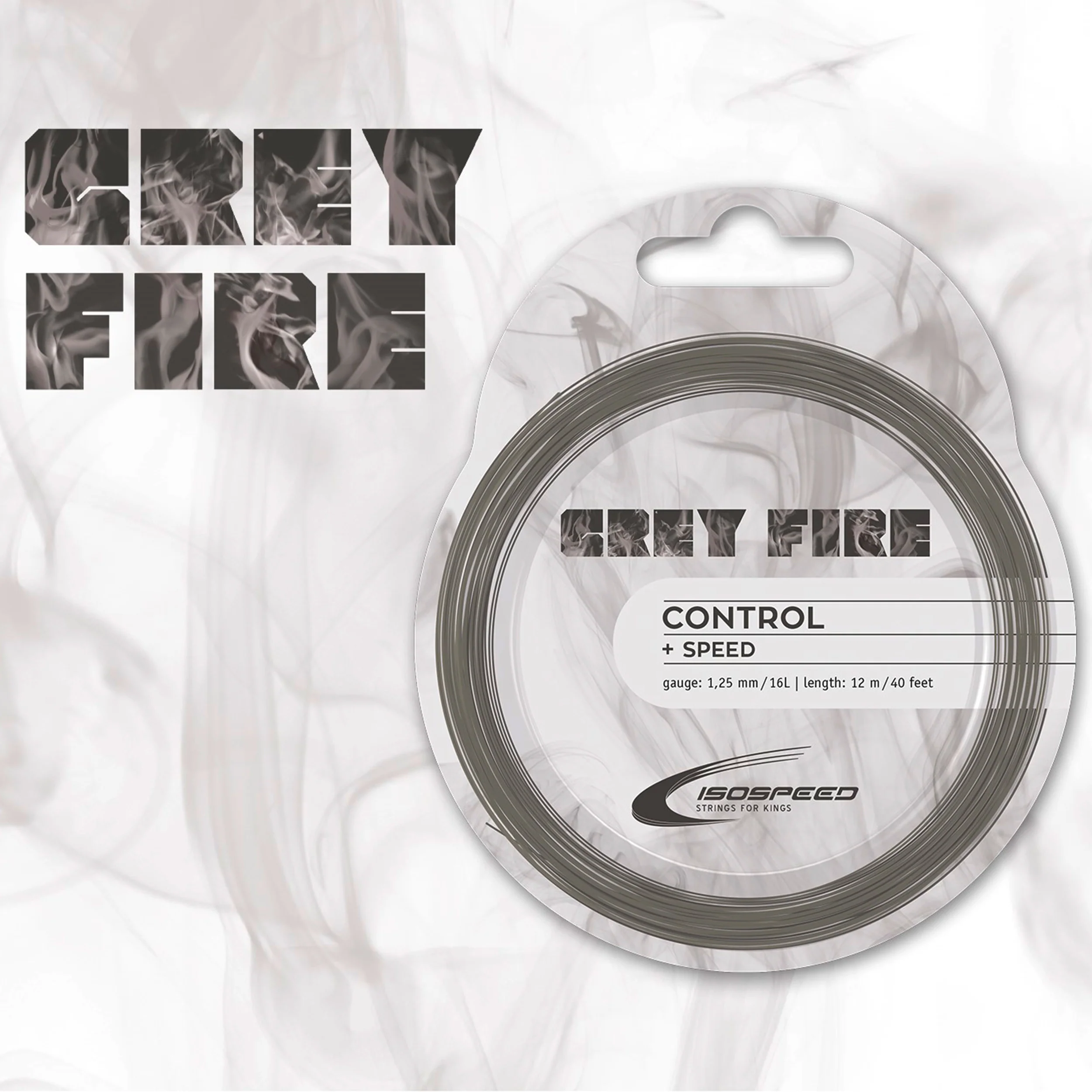 Grey Fire Zestaw Naciągów 12m-Szary - Image 2