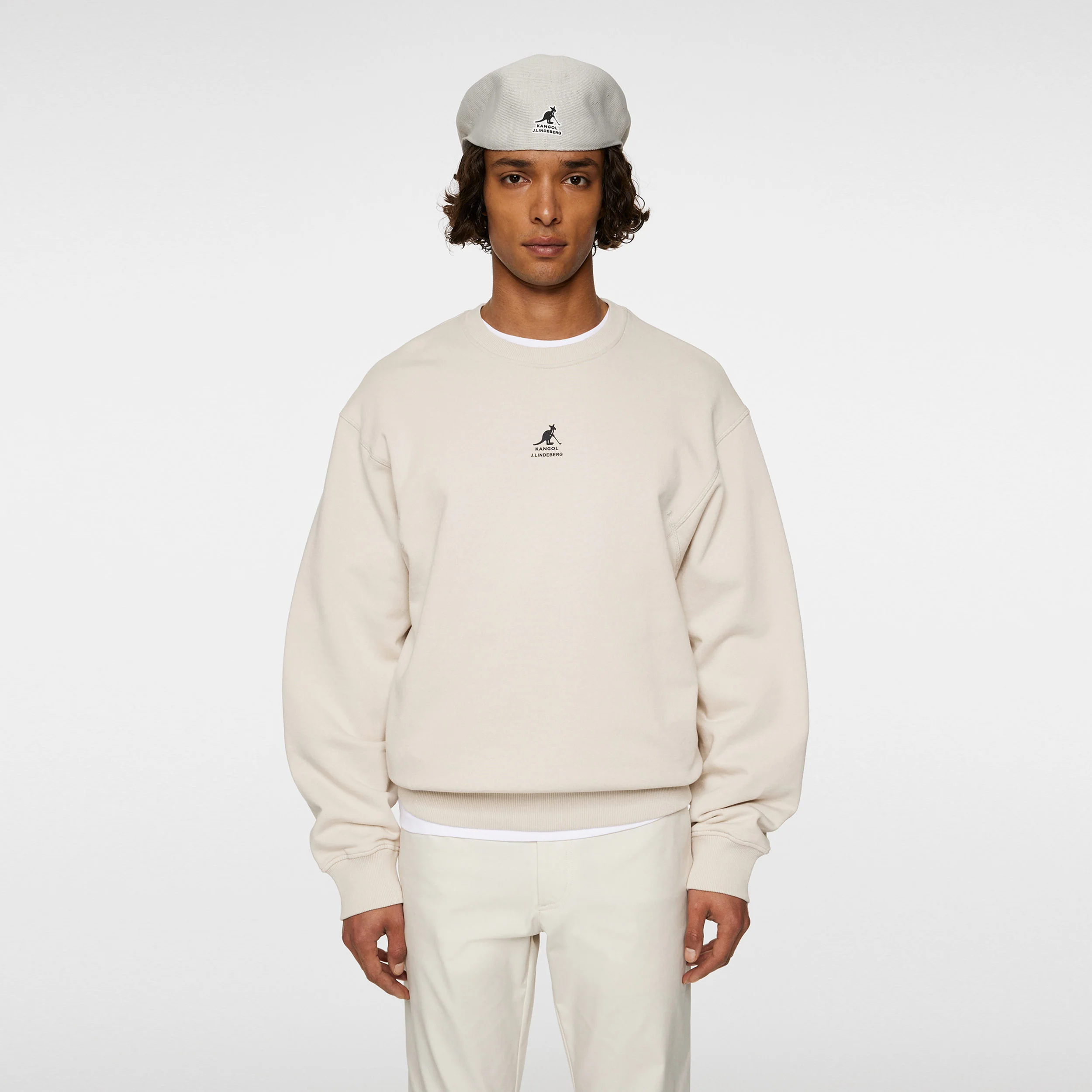 Kangol Roberto Bluza Mężczyźni-Krem