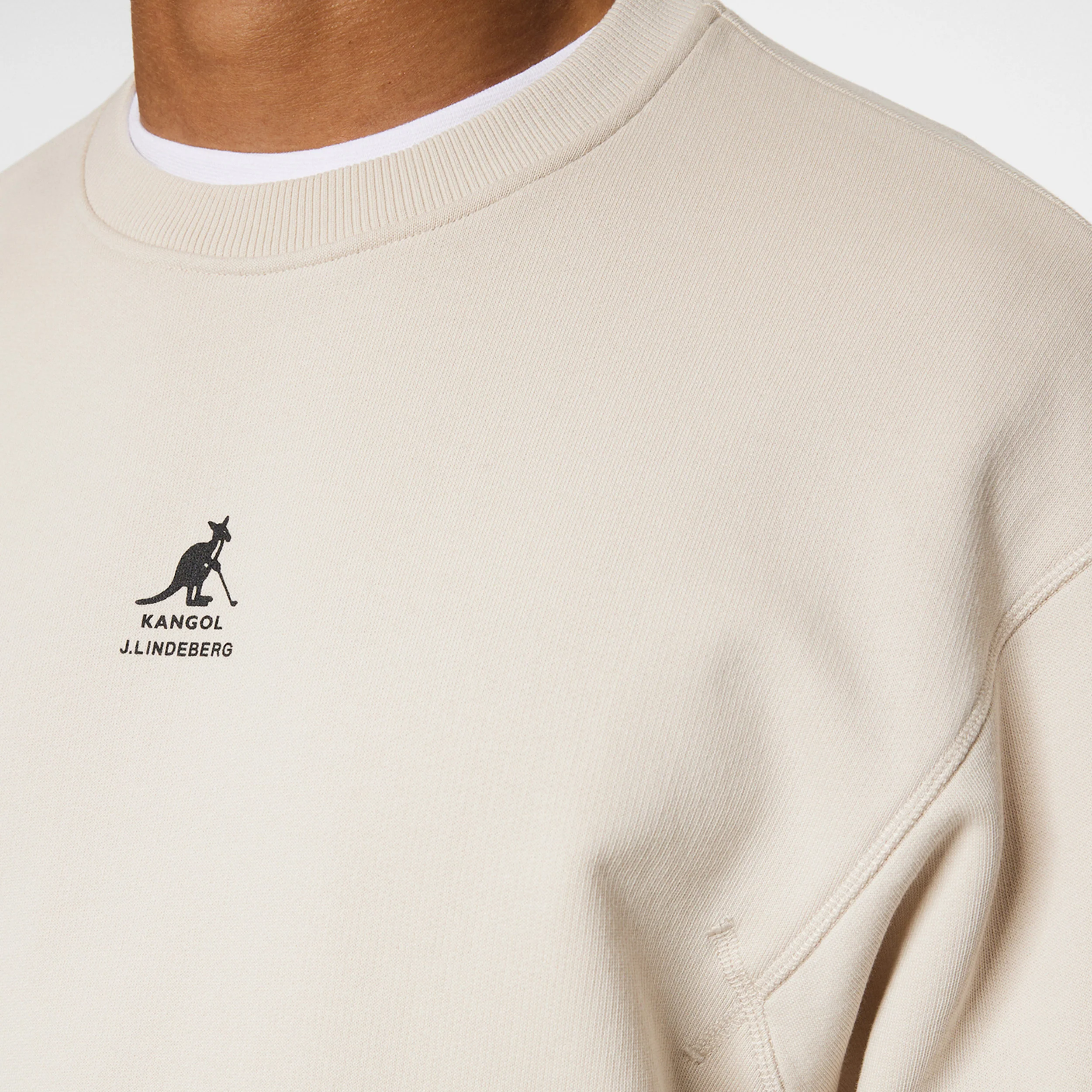 Kangol Roberto Bluza Mężczyźni-Krem - Image 4