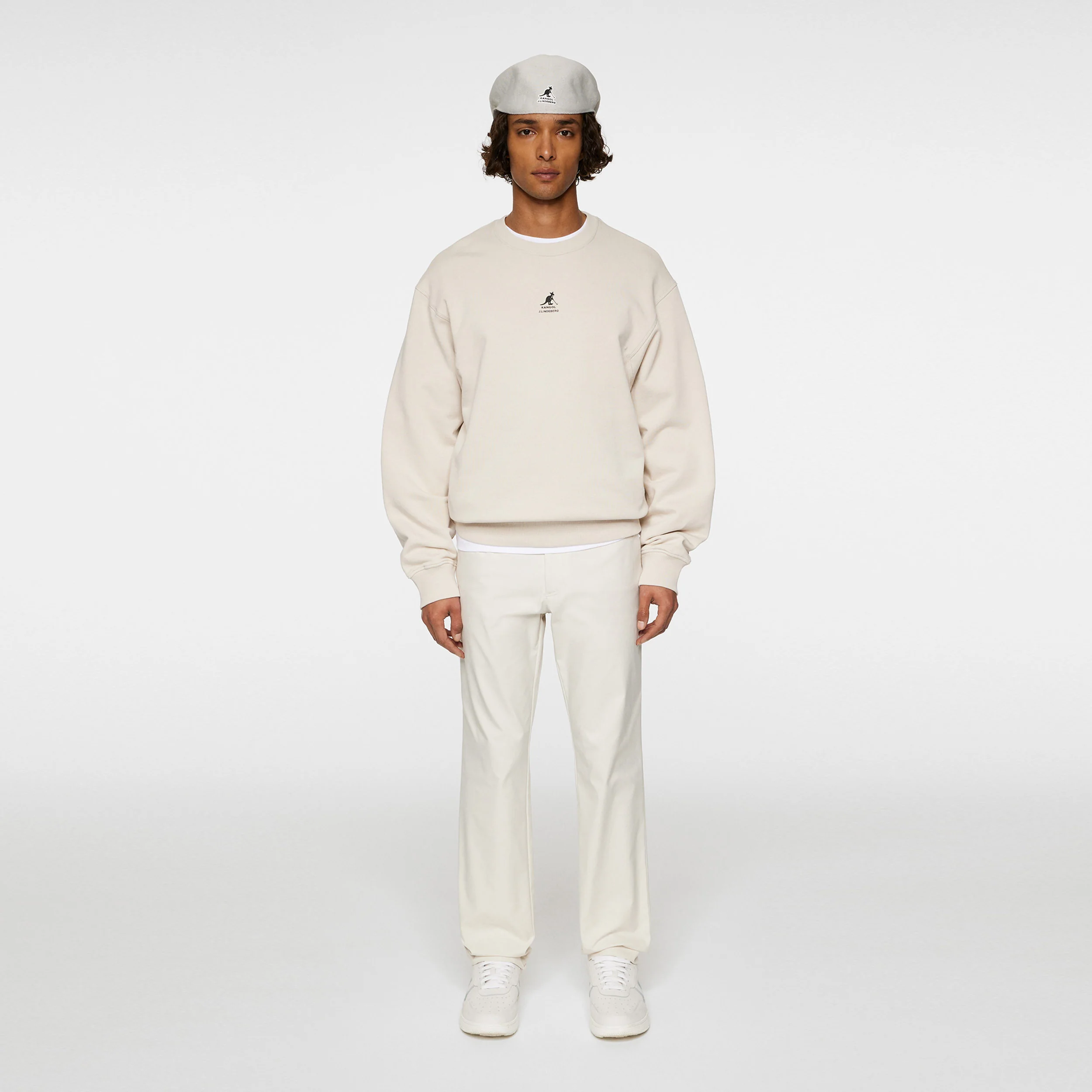 Kangol Roberto Bluza Mężczyźni-Krem - Image 5