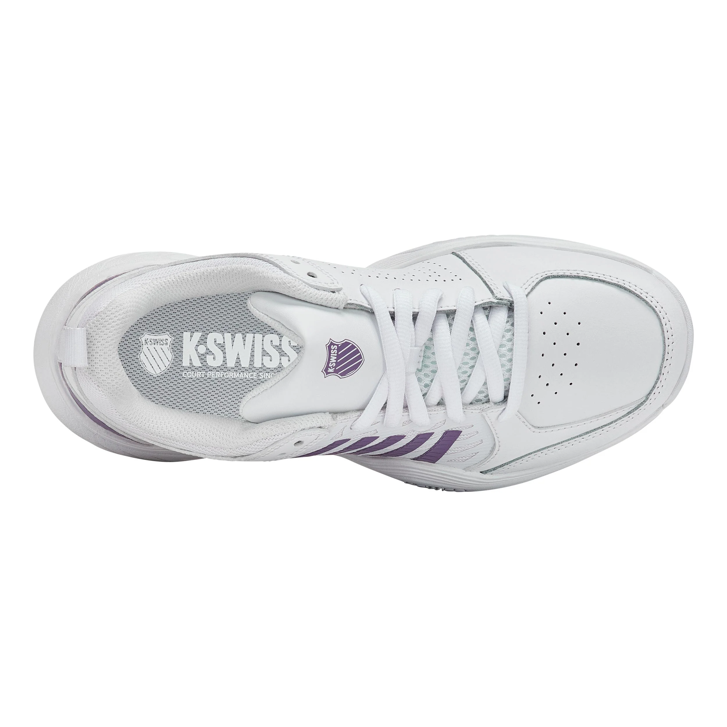 Court Express 2 buty do tenisa ziemnego Kobiety - biały, lawendowy - Image 3