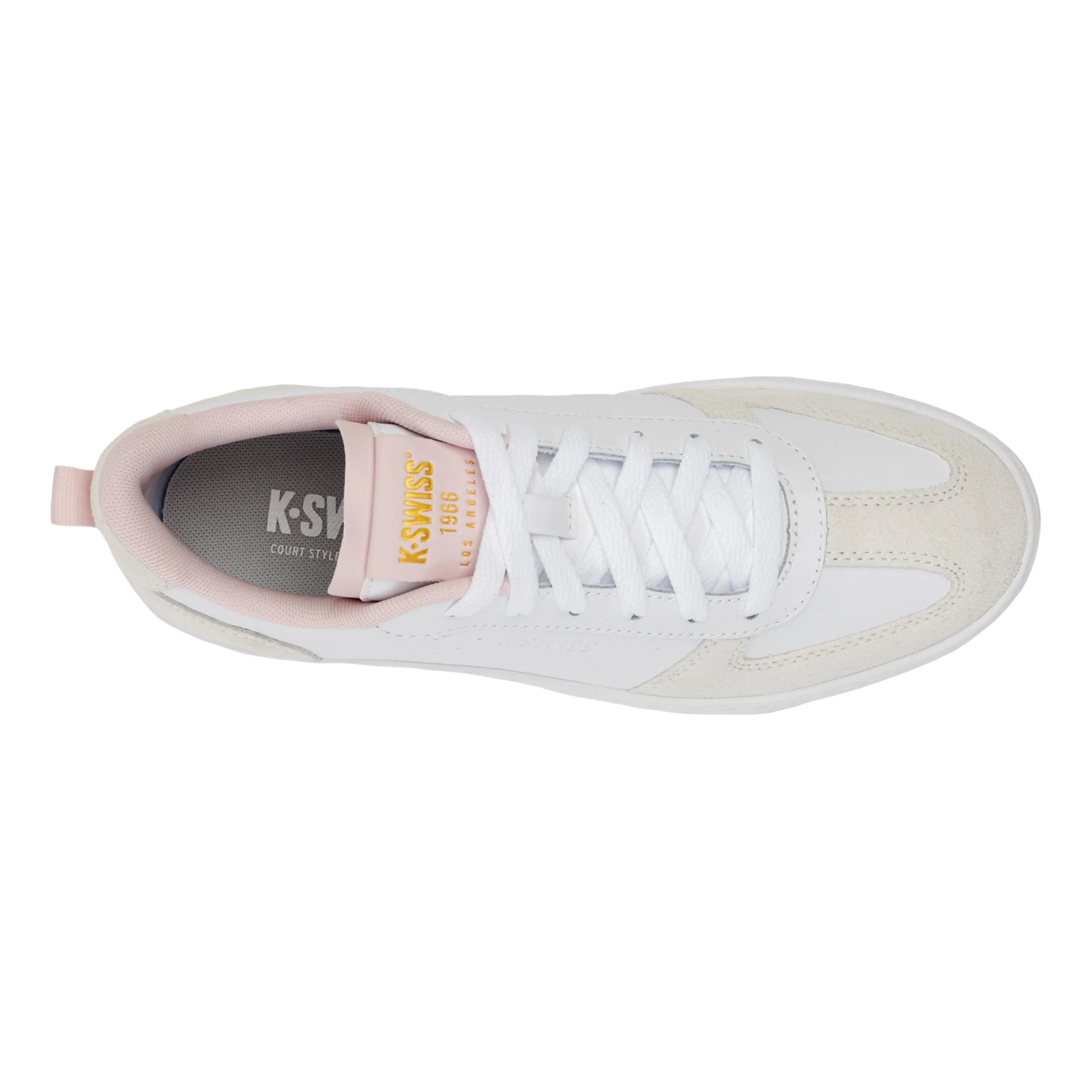 Court Varsity Sneakersy Kobiety-biały, krem - Image 3