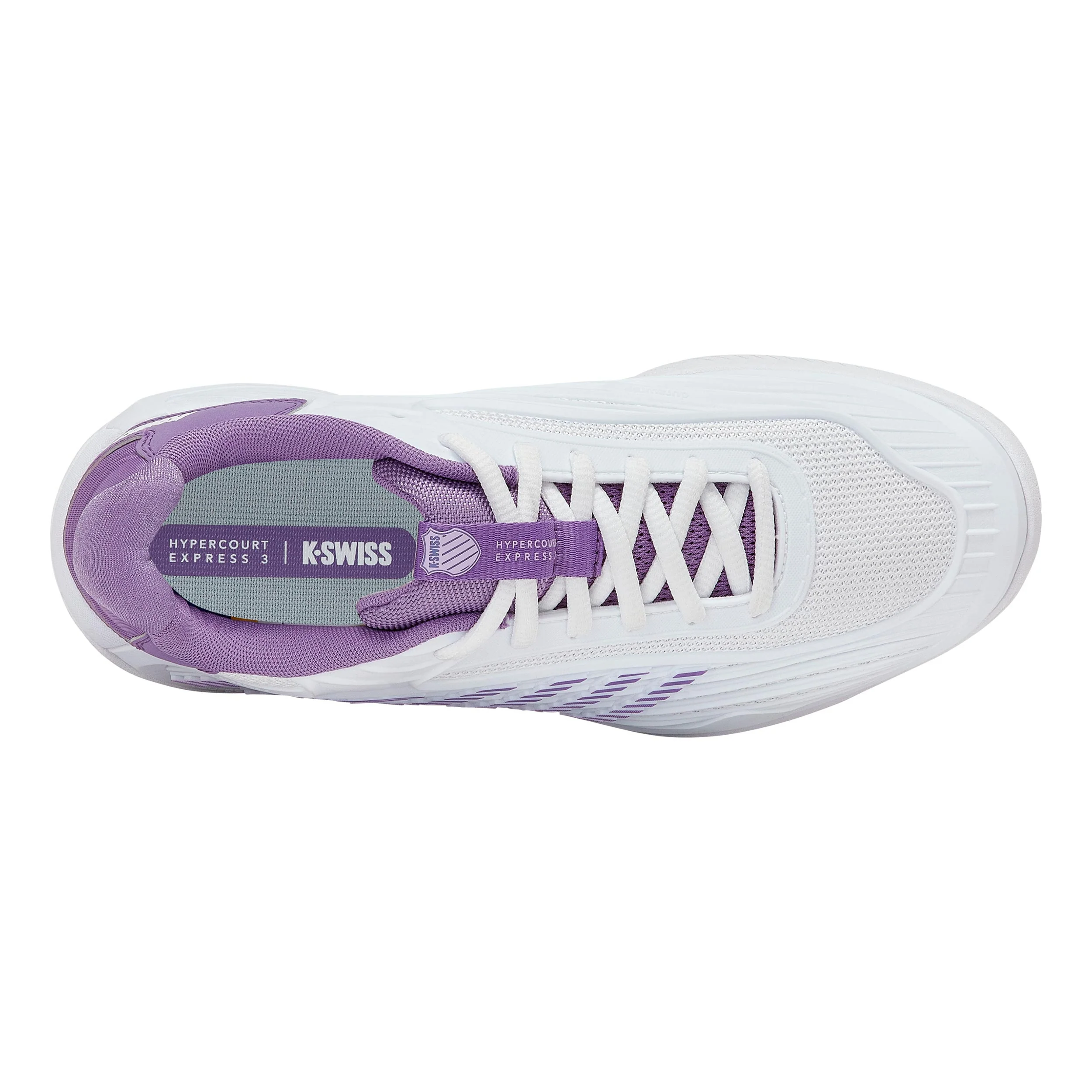 Hypercourt Express 3 buty do tenisa allcourt Kobiety - biały, lawendowy - Image 3