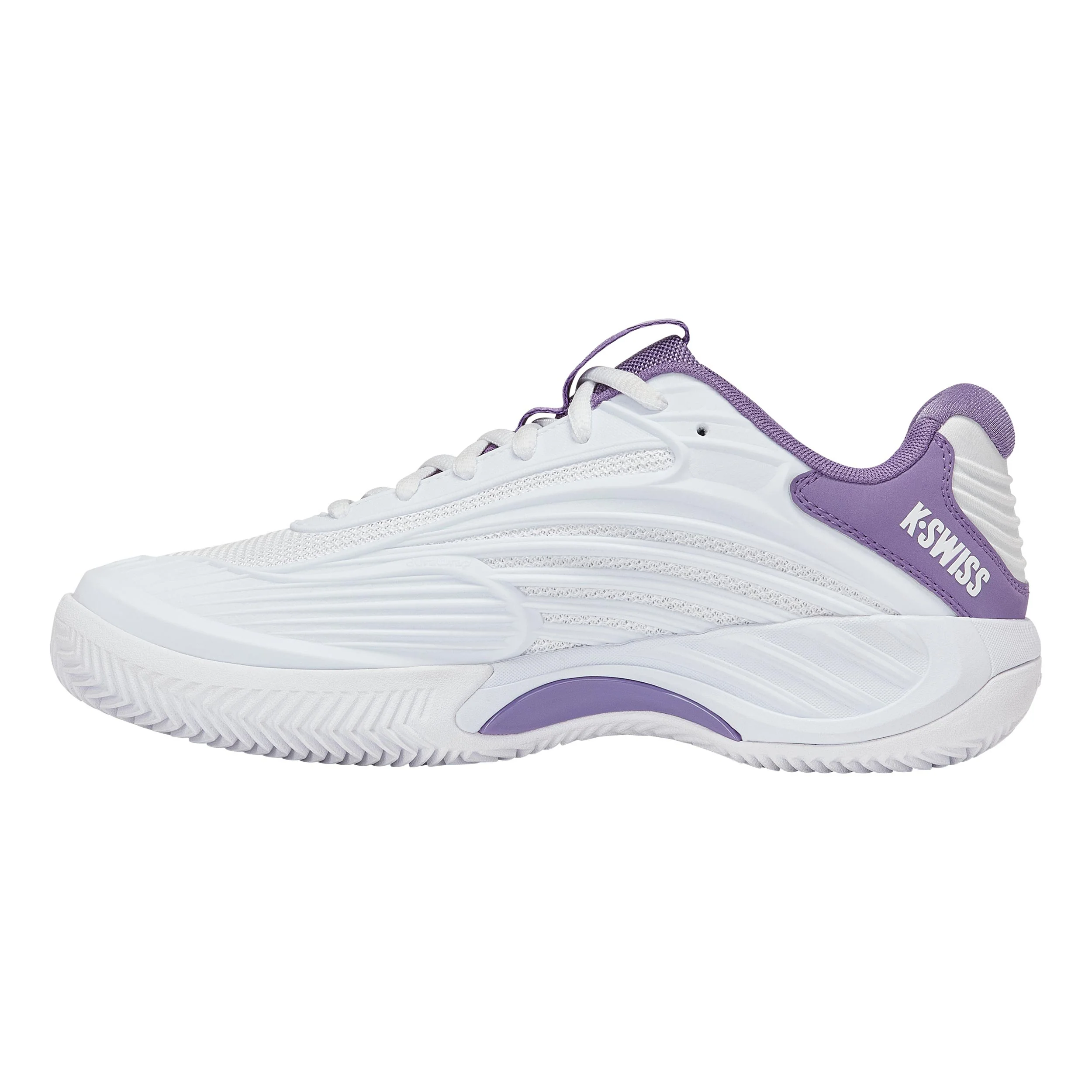 Hypercourt Express 3 buty do tenisa ziemnego Kobiety - biały, lawendowy - Image 2