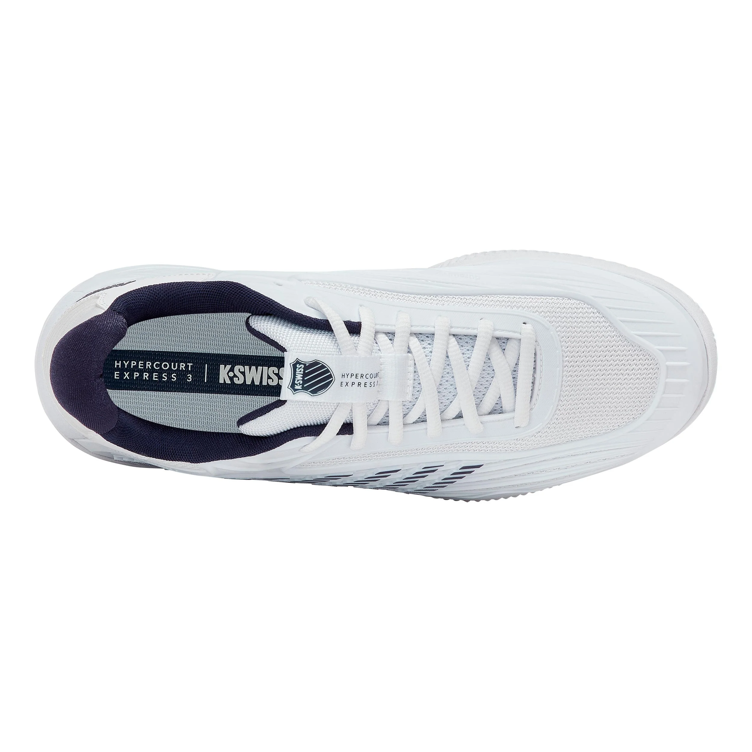 HYPERCOURT EXPRESS 3 Clay buty do tenisa ziemnego Mężczyźni-biały, niebieski - Image 3