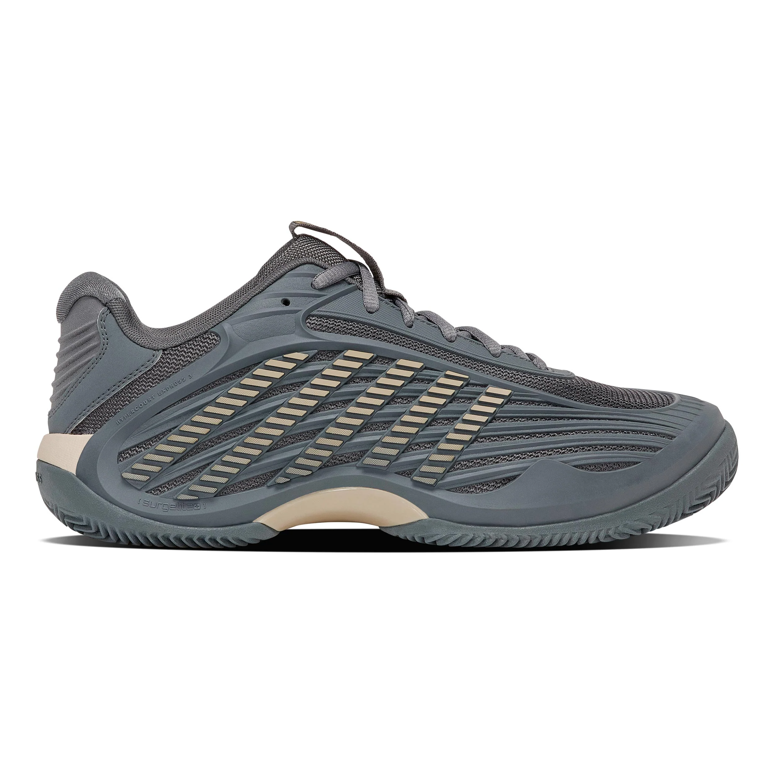 HYPERCOURT EXPRESS 3 Clay buty do tenisa ziemnego Mężczyźni-ciemnoszary, beż