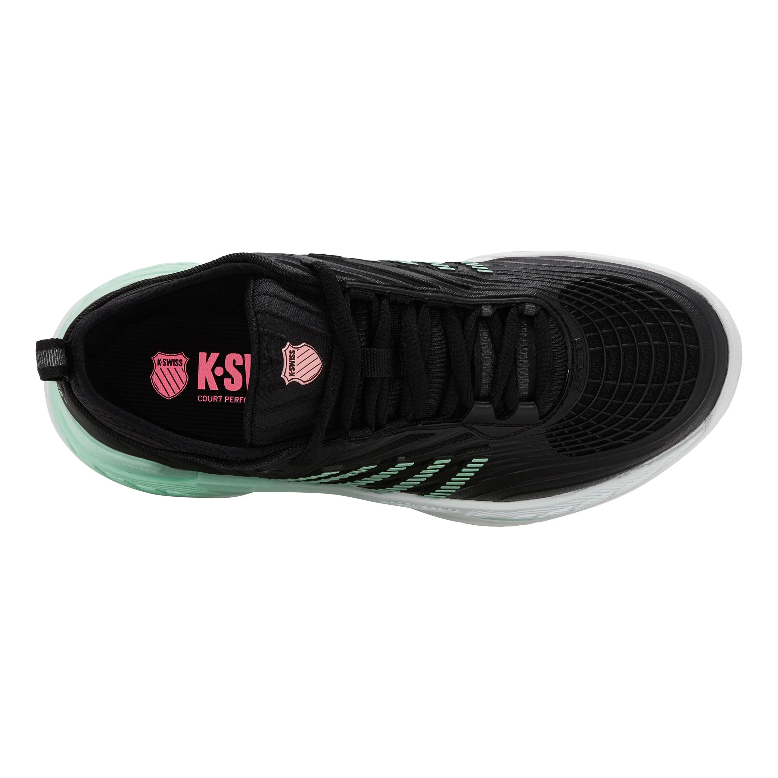 Hypercourt Supreme 2 buty do tenisa ziemnego Kobiety - czarny, miętowy - Image 3