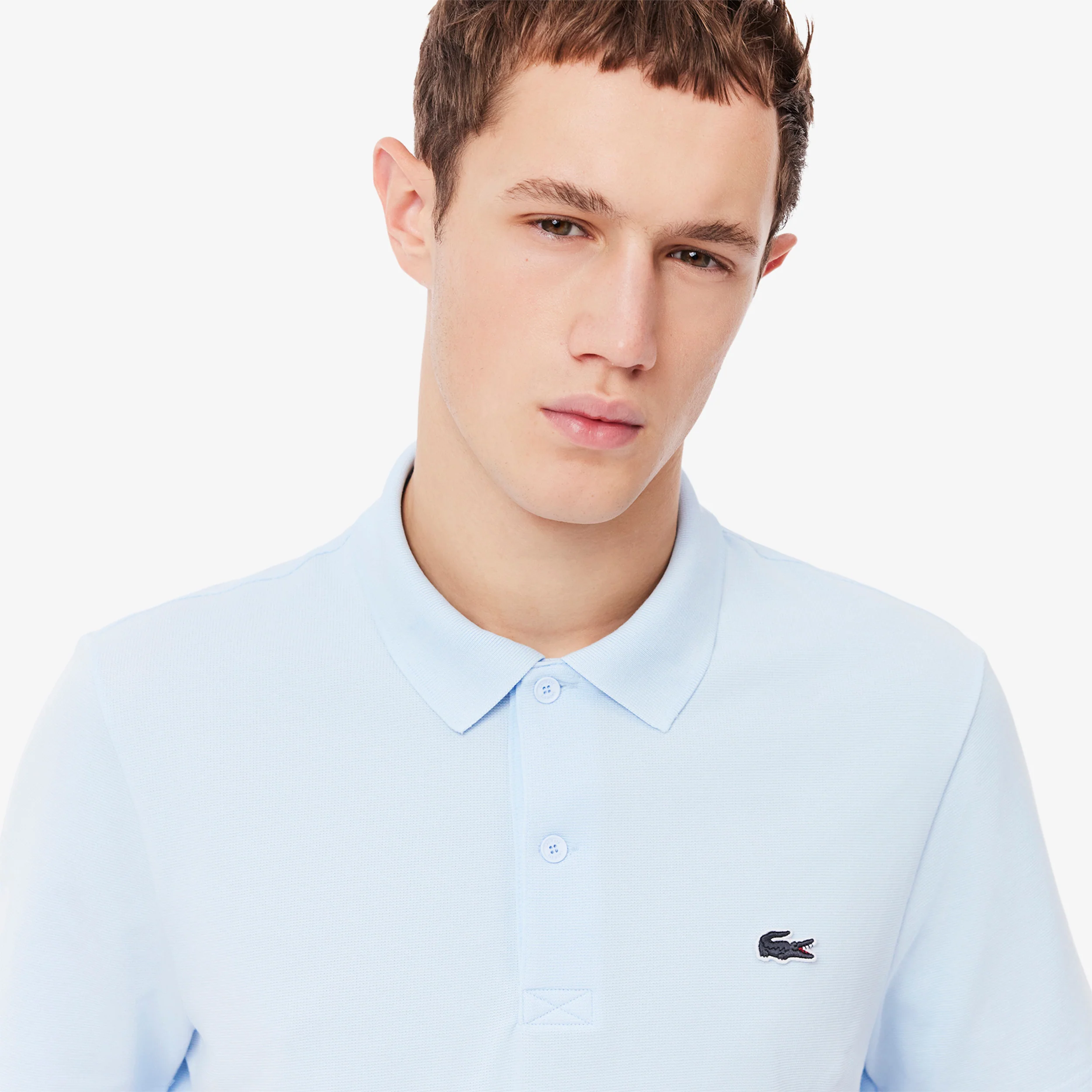 Polo Mężczyźni - jasnoniebieski, zieleń - Image 6