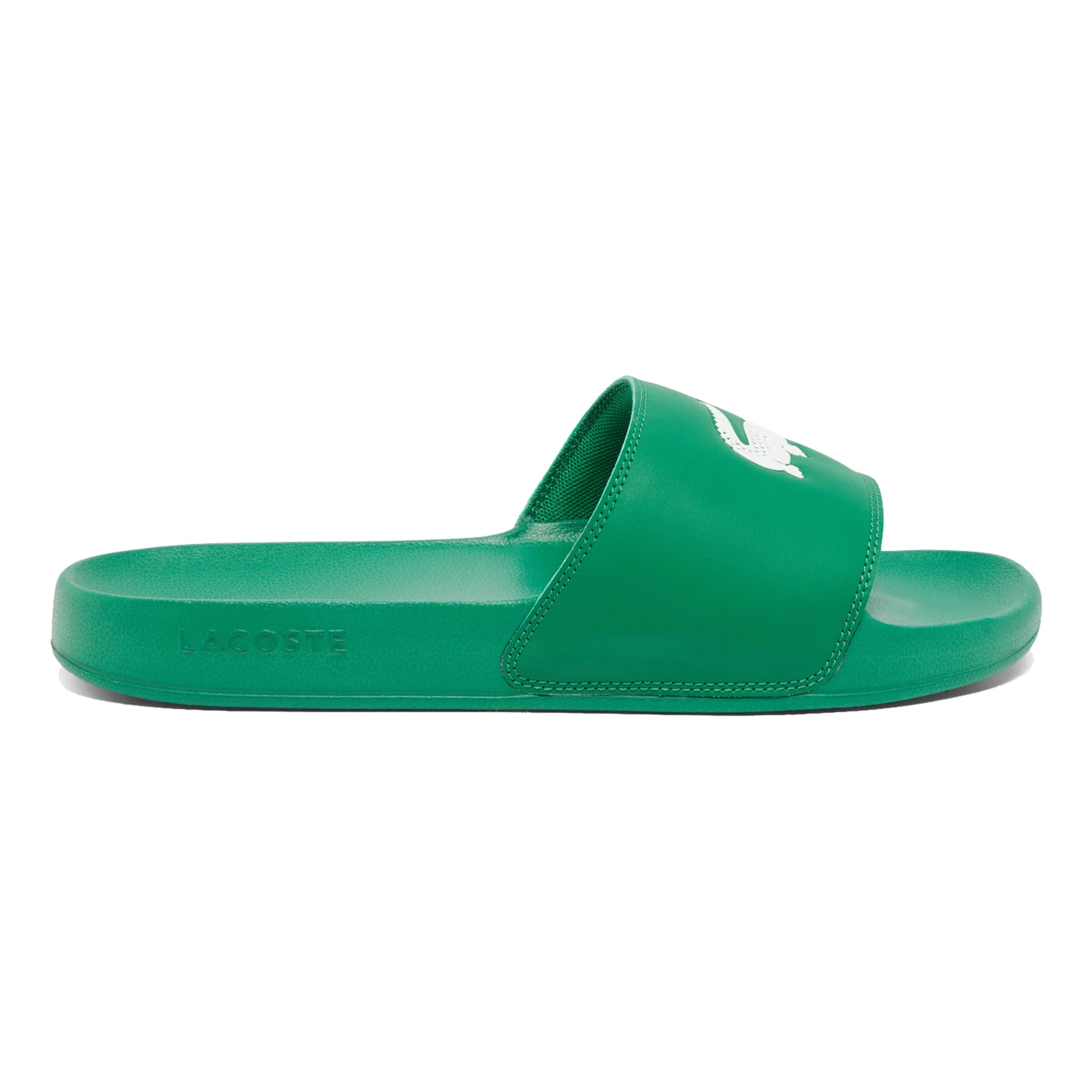 Serve Slide Klapki kąpielowe - zieleń, biały