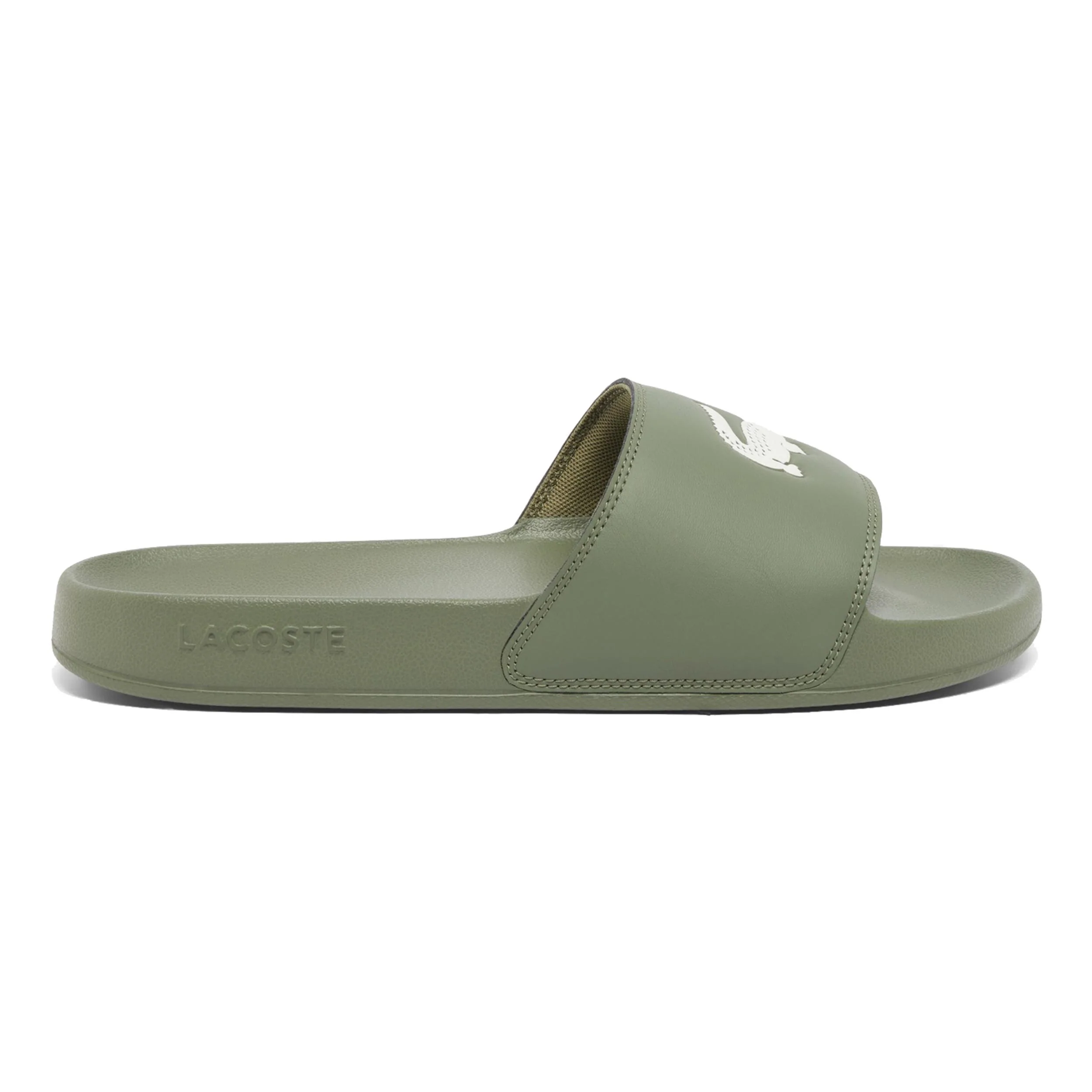Serve Slide Sneakersy Mężczyźni-khaki, biały