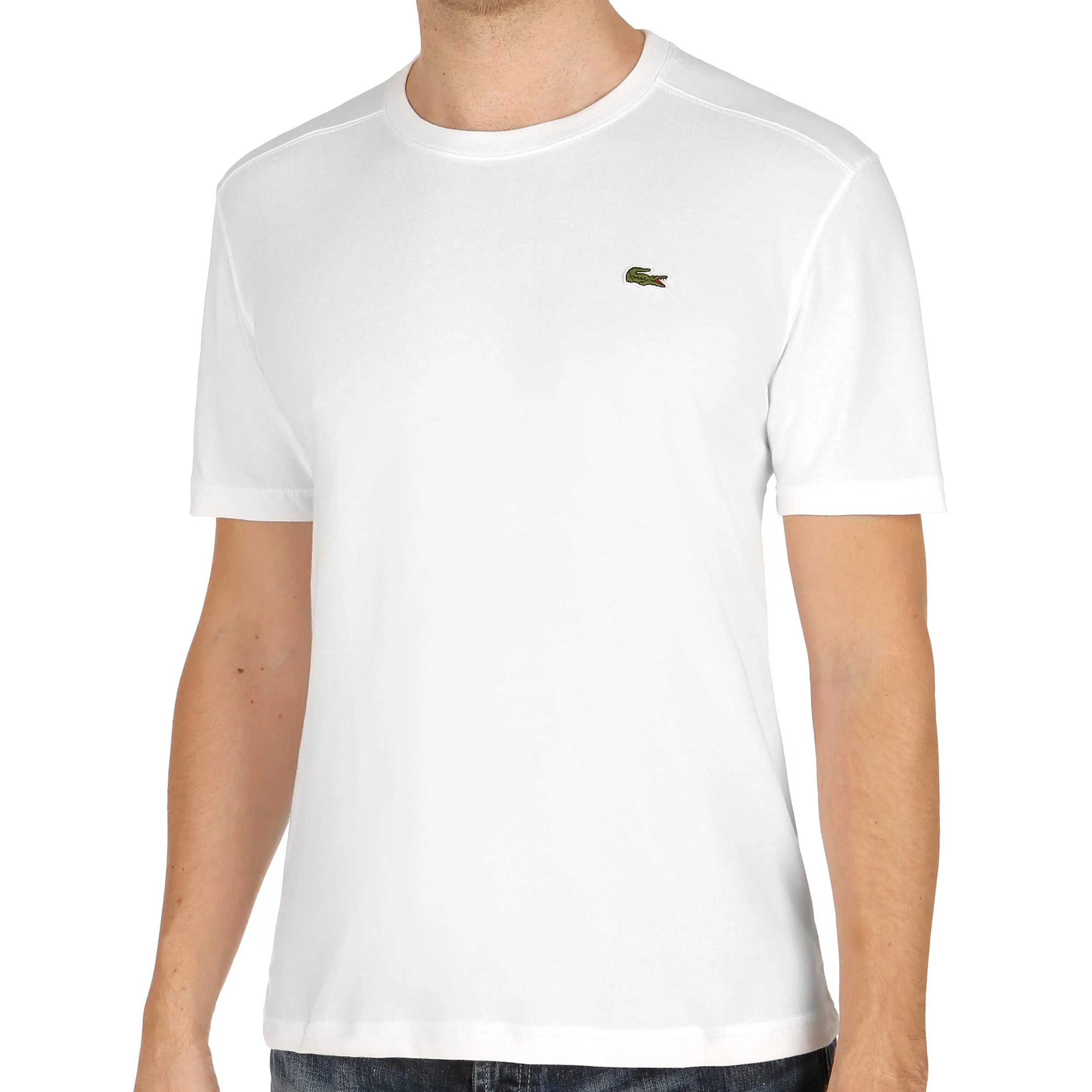 Tennis Koszulka Mężczyźni-Biały,Zieleń - Image 2