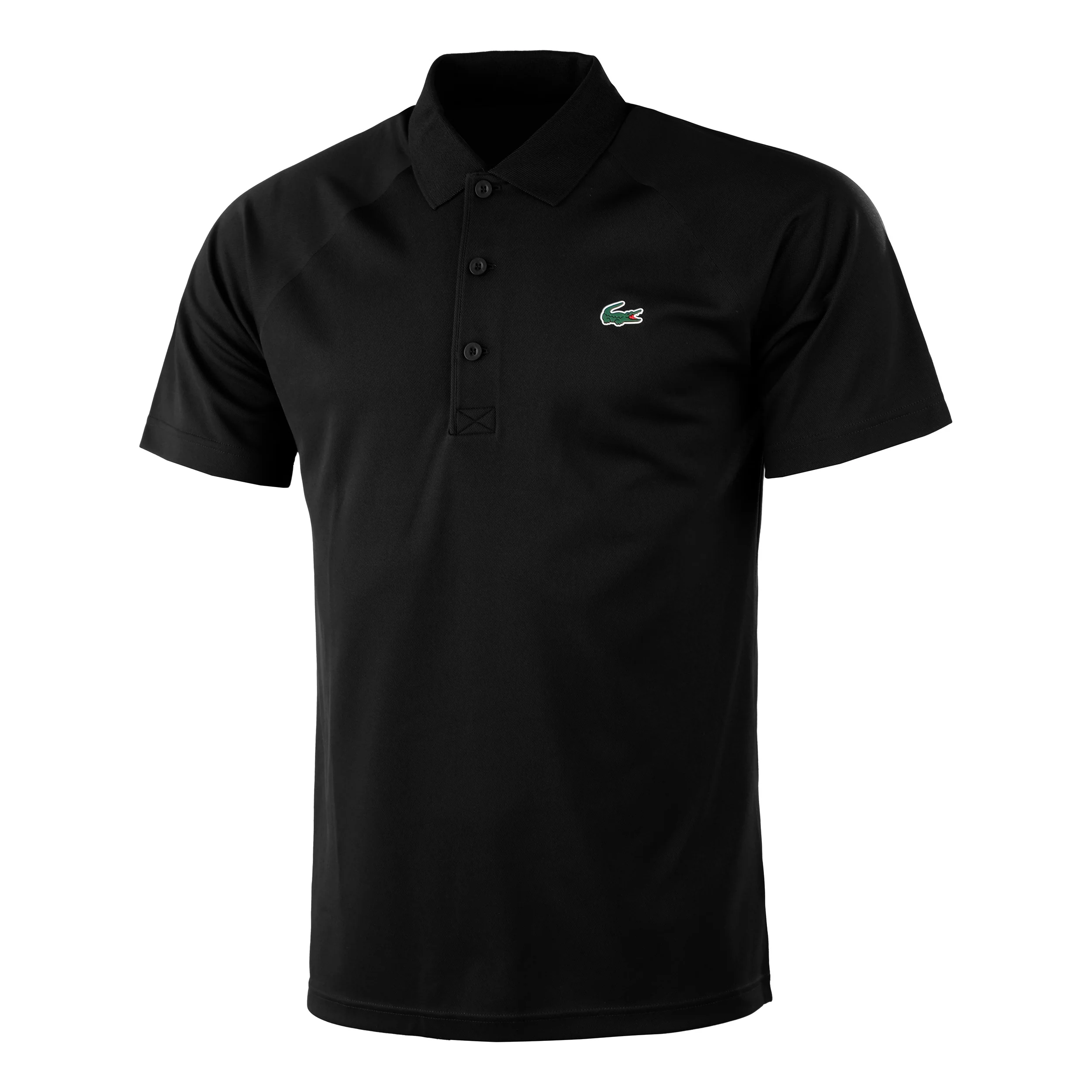 Tennis Polo Mężczyźni-Czarny
