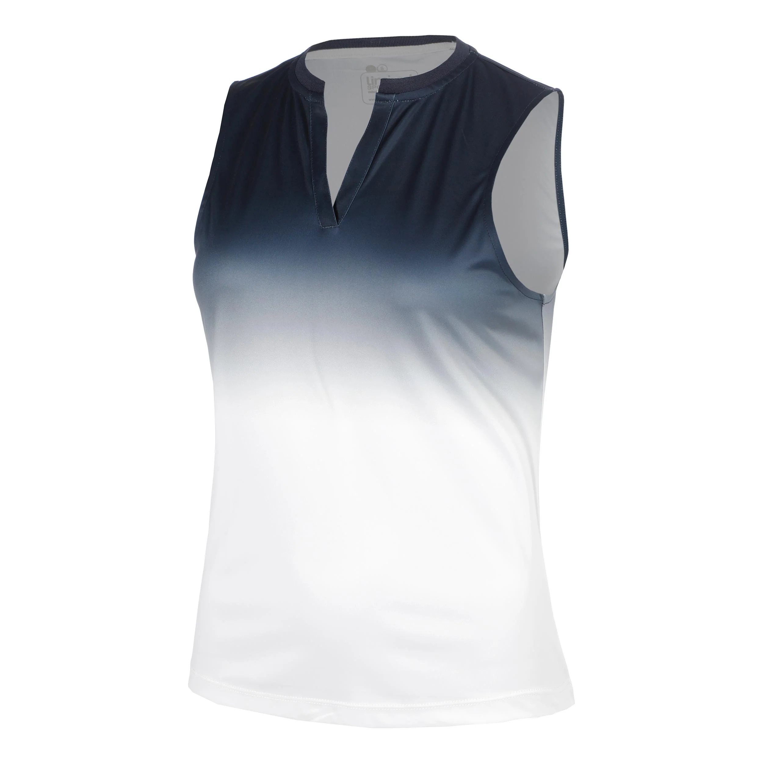 Tanja Tank top Kobiety - ciemnoniebieski, biały