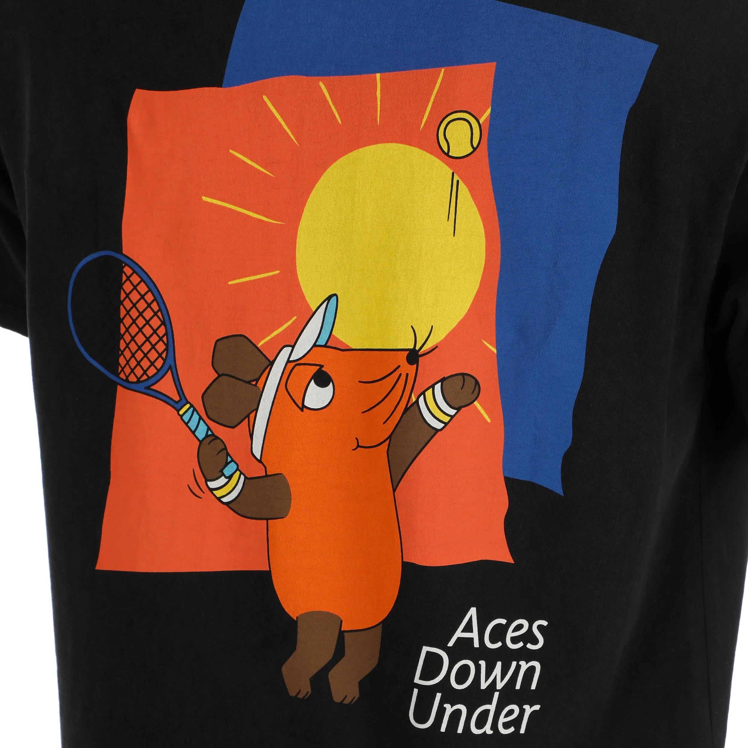 Maus Aces Down Under – '89 Band Koszulka Unisex - czarny - Image 6