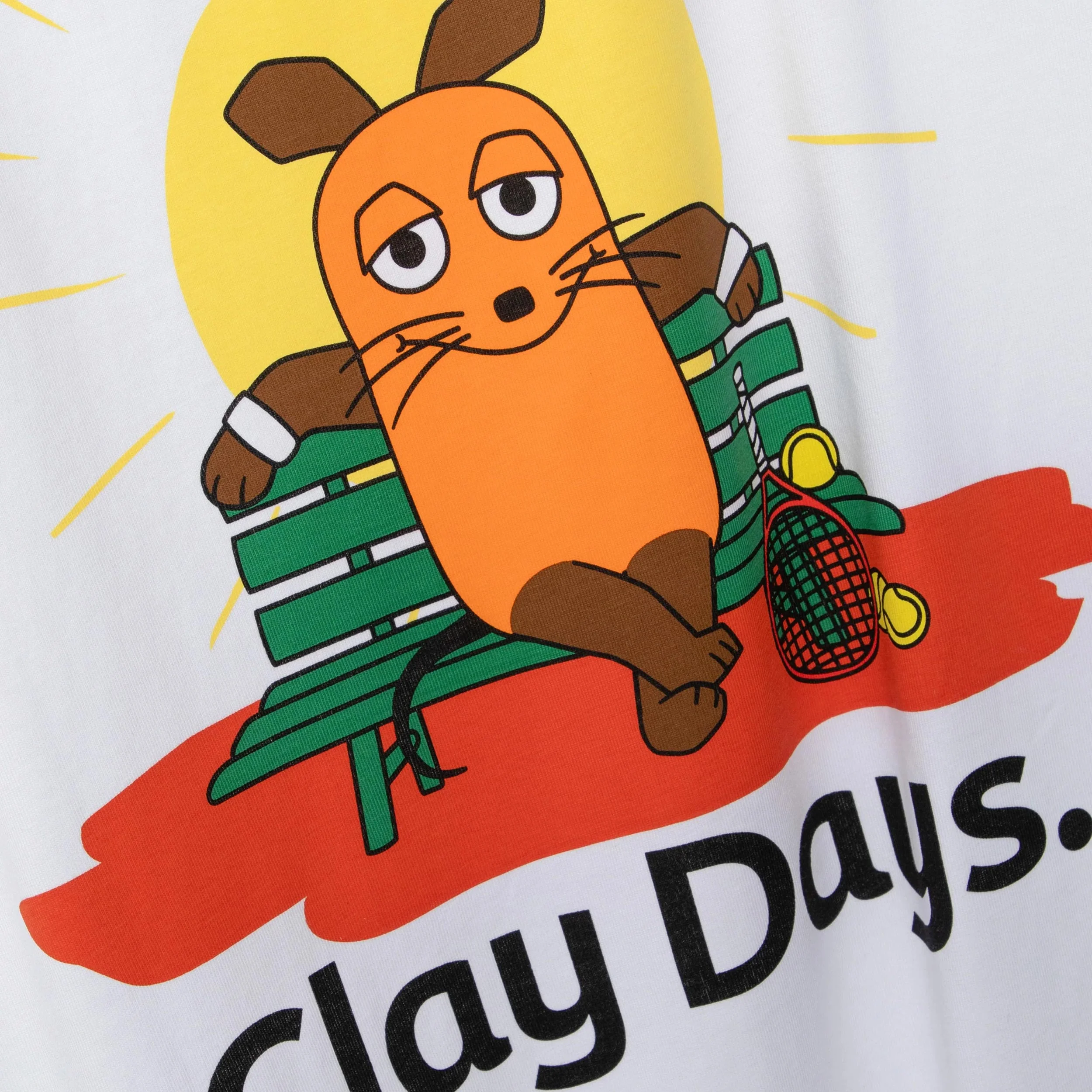 Maus Clay Days – '94 Campus Koszulka Unisex - biały - Image 5