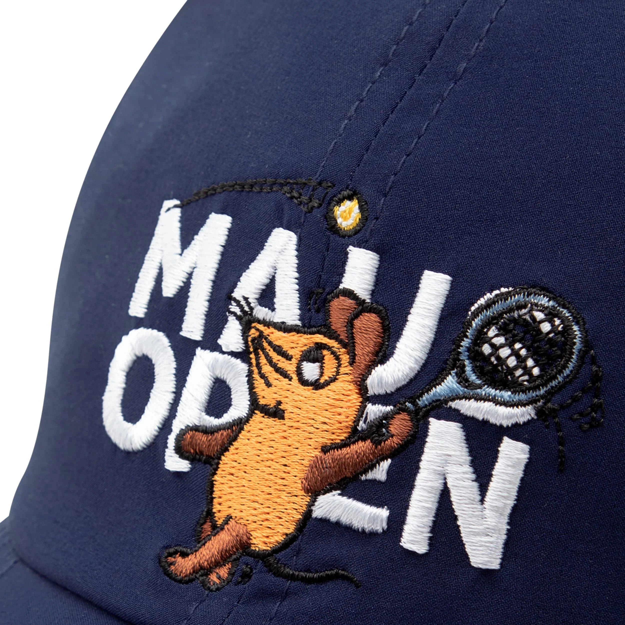 Maus Open – '09 Polo  Czapka Unisex - ciemnoniebieski, biały - Image 5