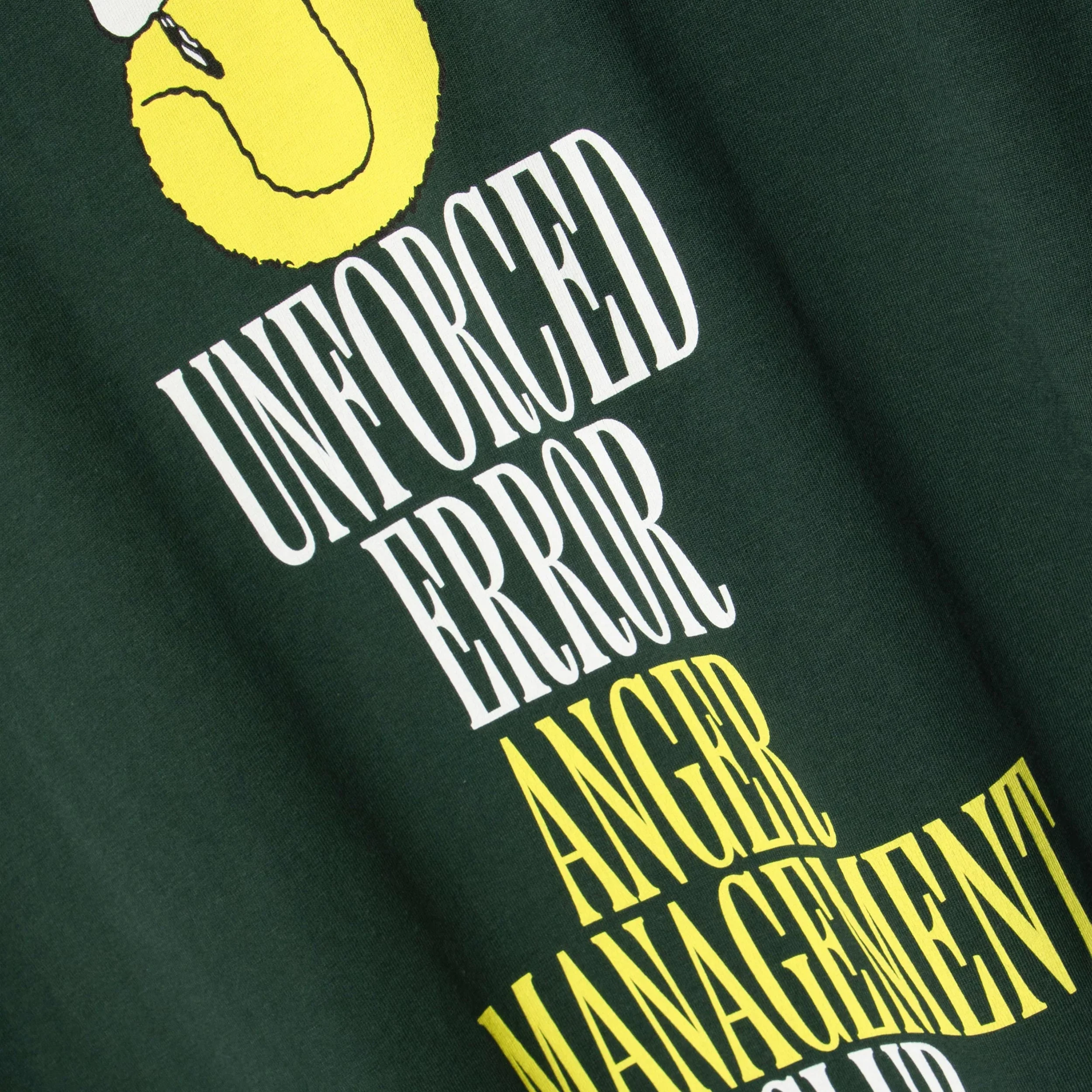 Snoopy Unforced Error – '89 Band Koszulka Unisex - ciemnozielony - Image 5