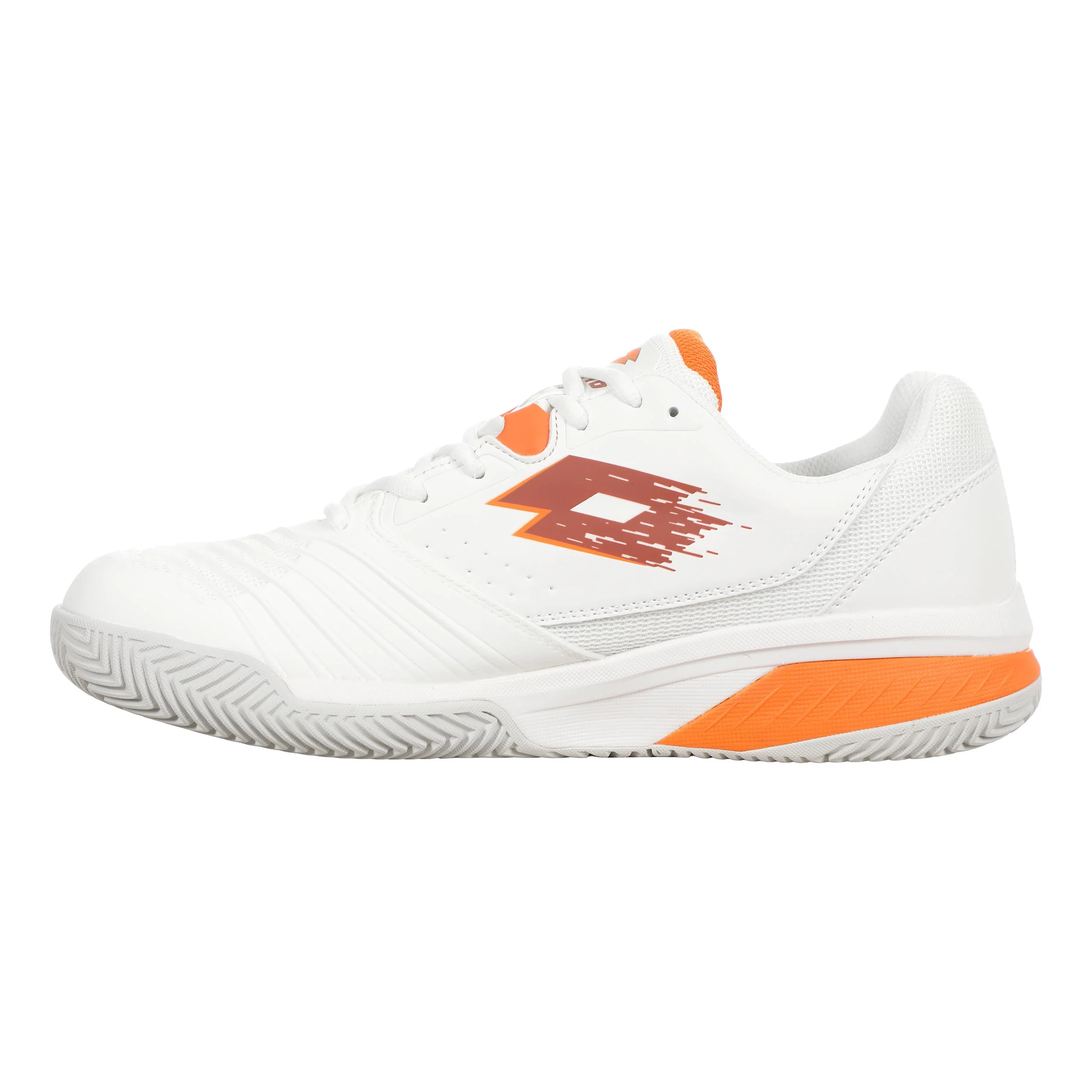 Raptor 300 CLY buty do tenisa ziemnego Mężczyźni-biały, pomarańczowy - Image 2