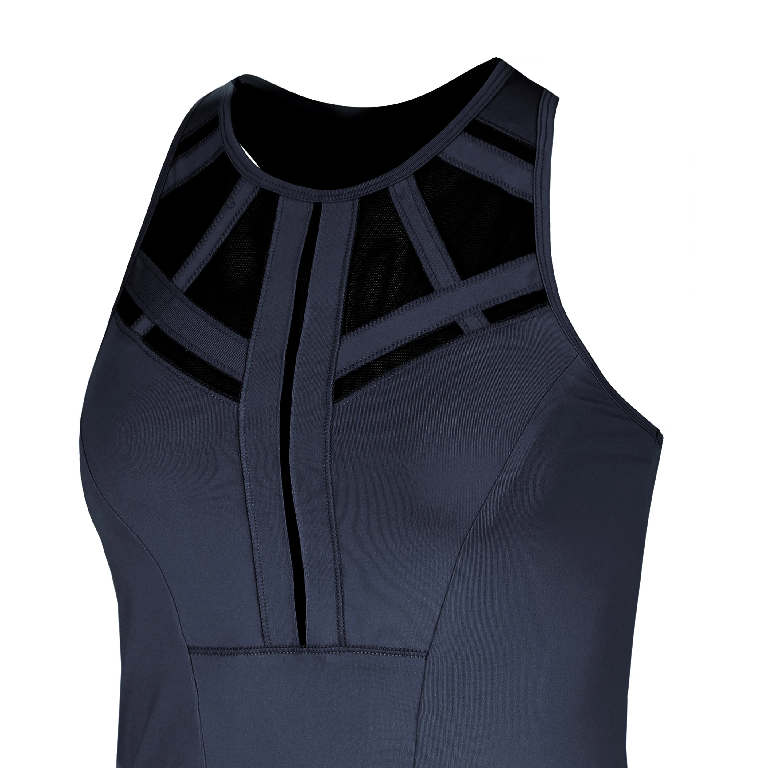 Kinda Cool Tank Top Kobiety-Czarny,Niebieski - Image 3