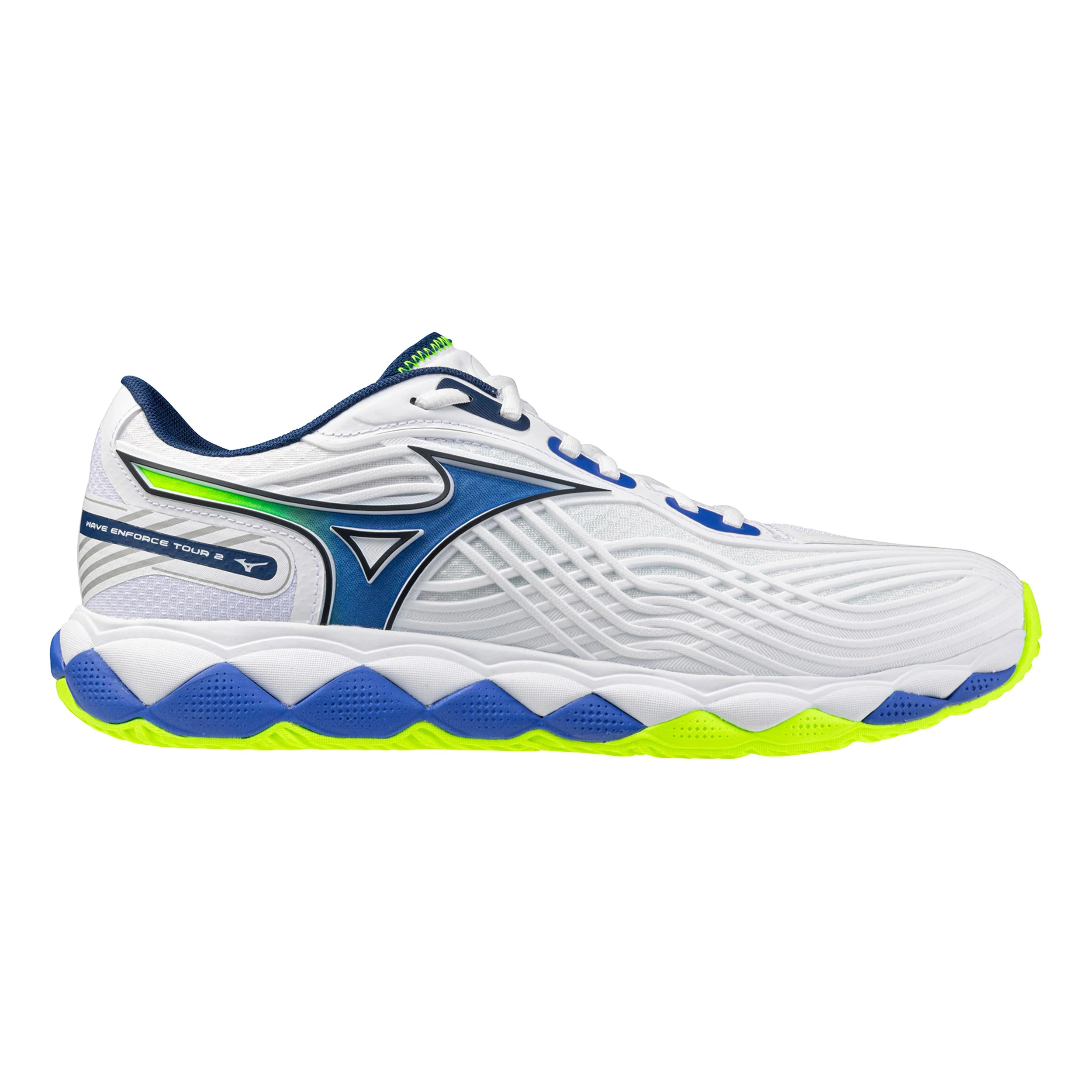 Wave Enforce Tour 2 buty do tenisa allcourt Mężczyźni - biały, limonka