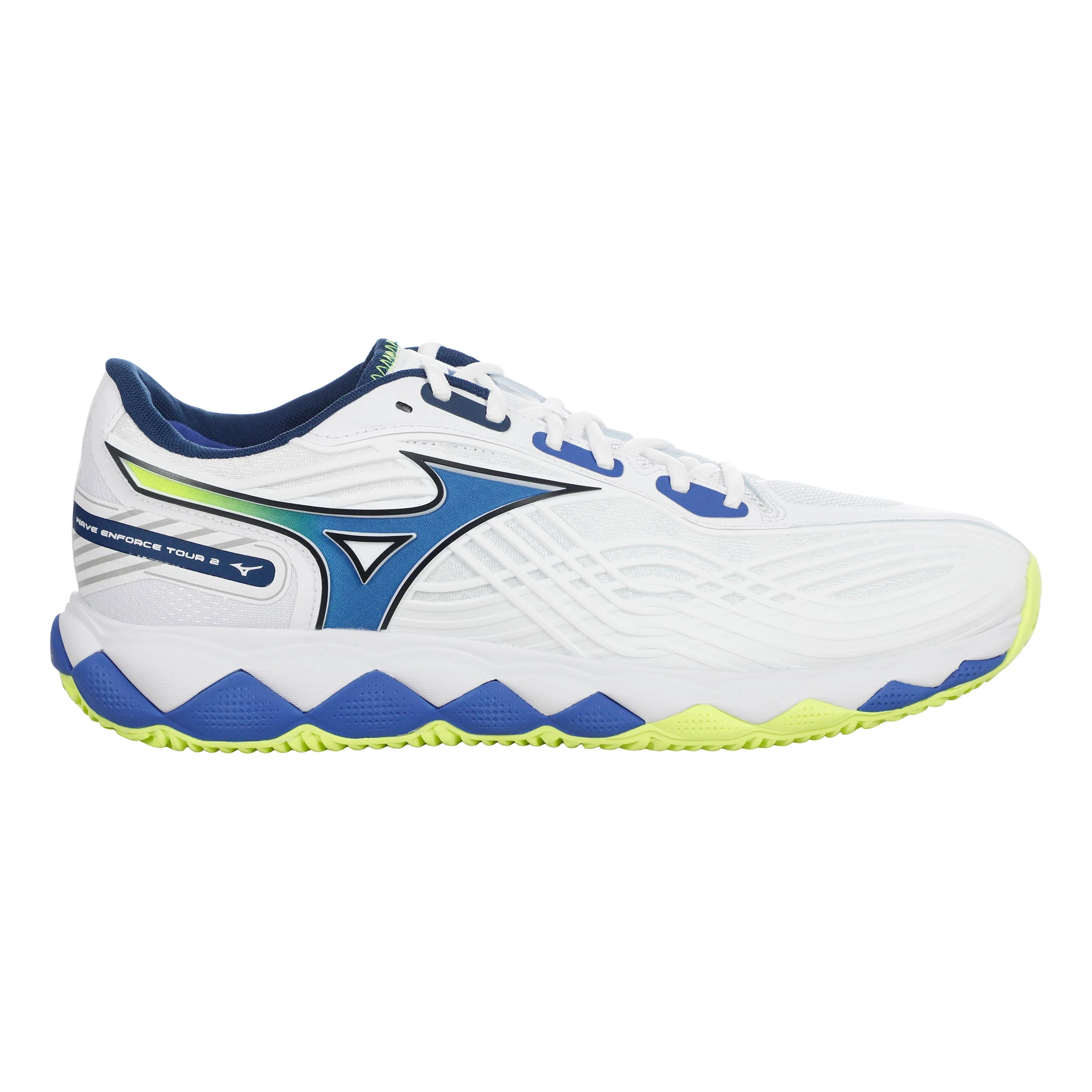 Wave Enforce Tour 2 buty do tenisa ziemnego Mężczyźni - biały, niebieski