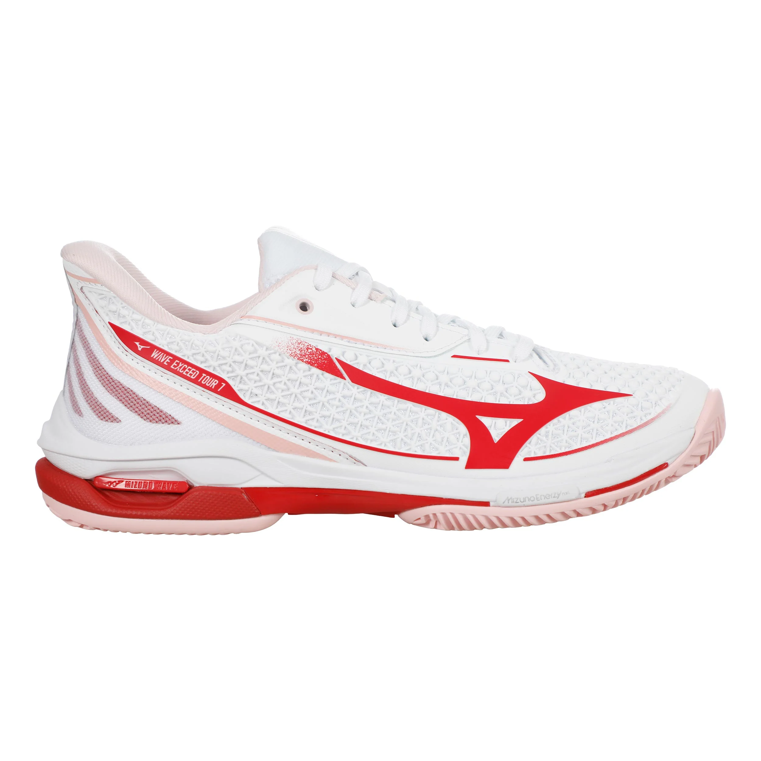 Wave Exceed Tour 7 buty do tenisa ziemnego Kobiety - biały, czerwony