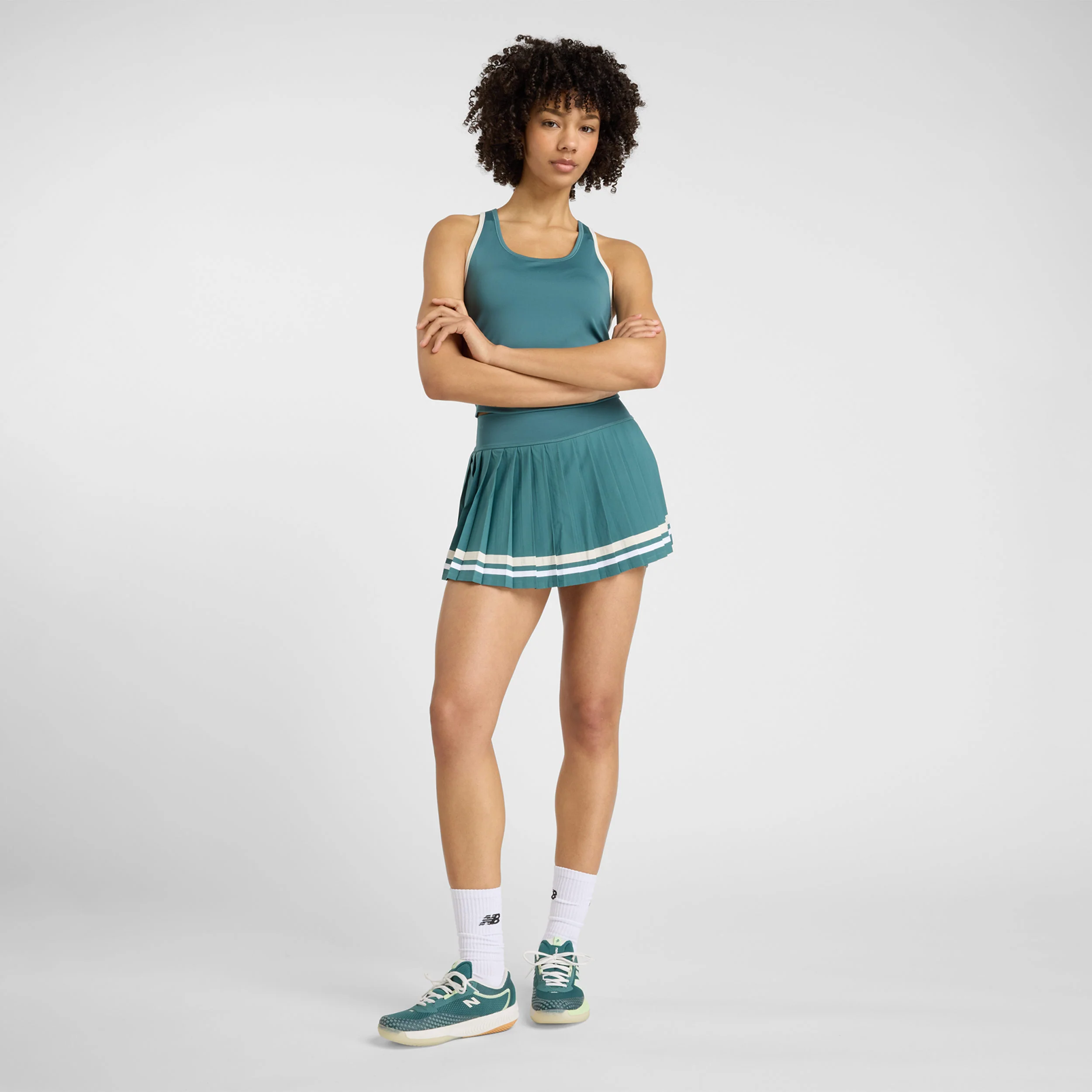 Novelty Tournament Tank Top Kobiety-Zieleń - Image 8