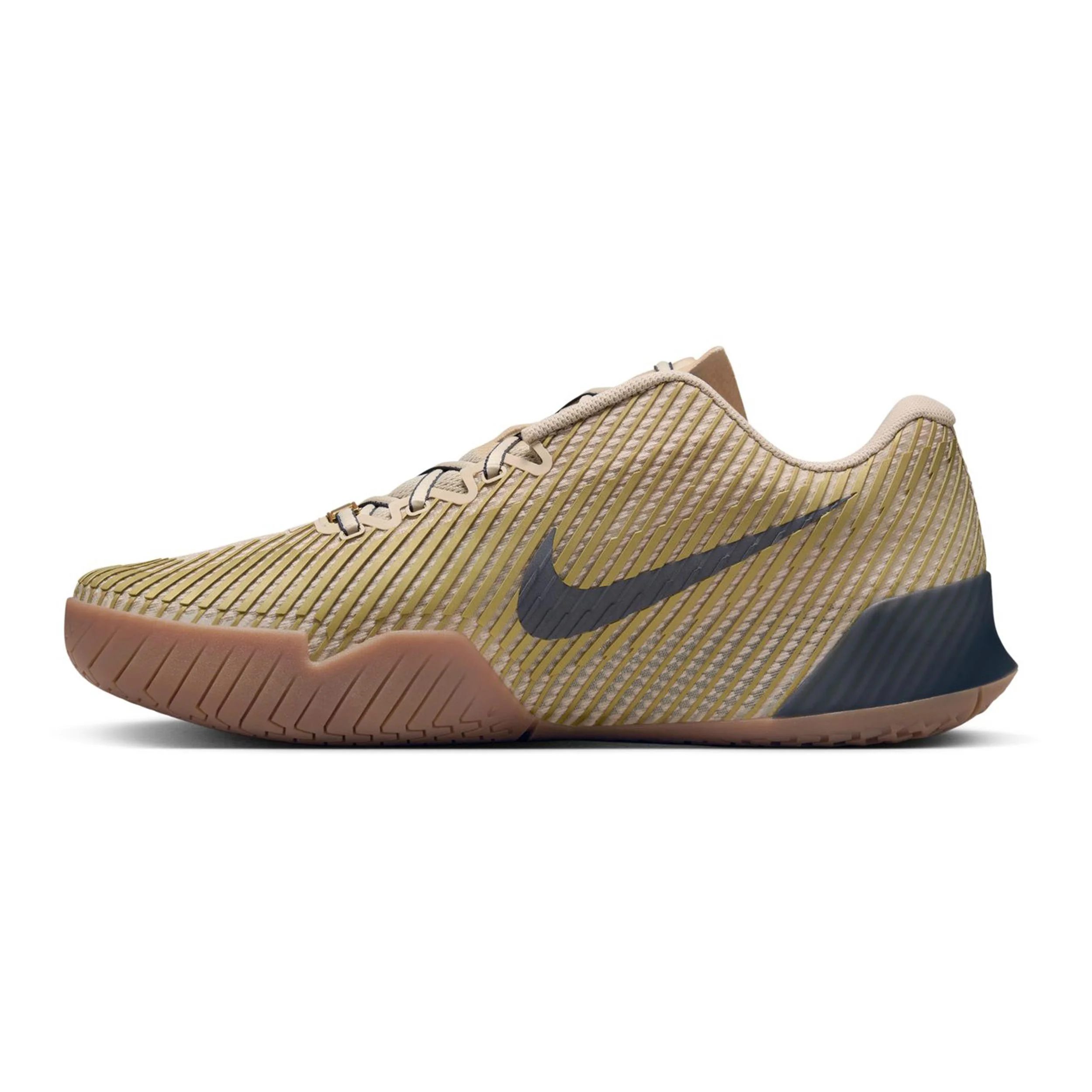 Air Zoom Vapor 11 Premium Buty Do Tenisa Allcourt Mężczyźni-Beż,Ciemnoniebieski - Image 2