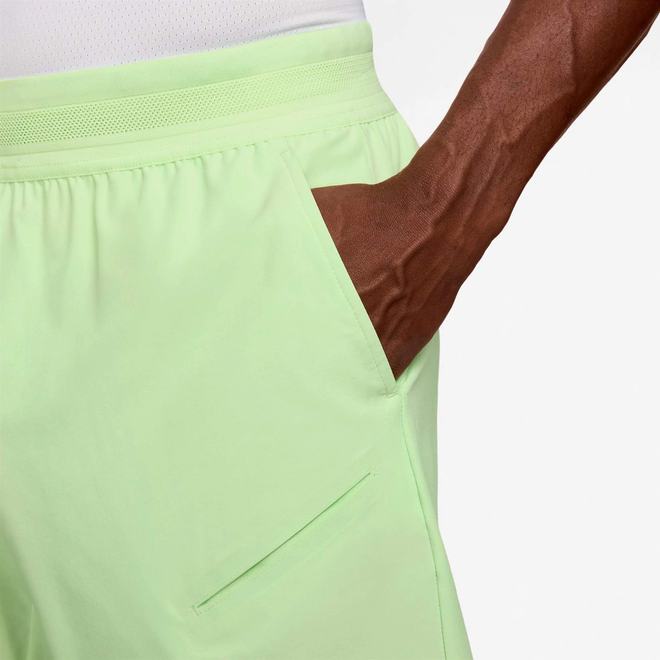 Carlos Alcaraz Court Dri-Fit Slam Szorty Mężczyźni-jasnozielony, zieleń - Image 3