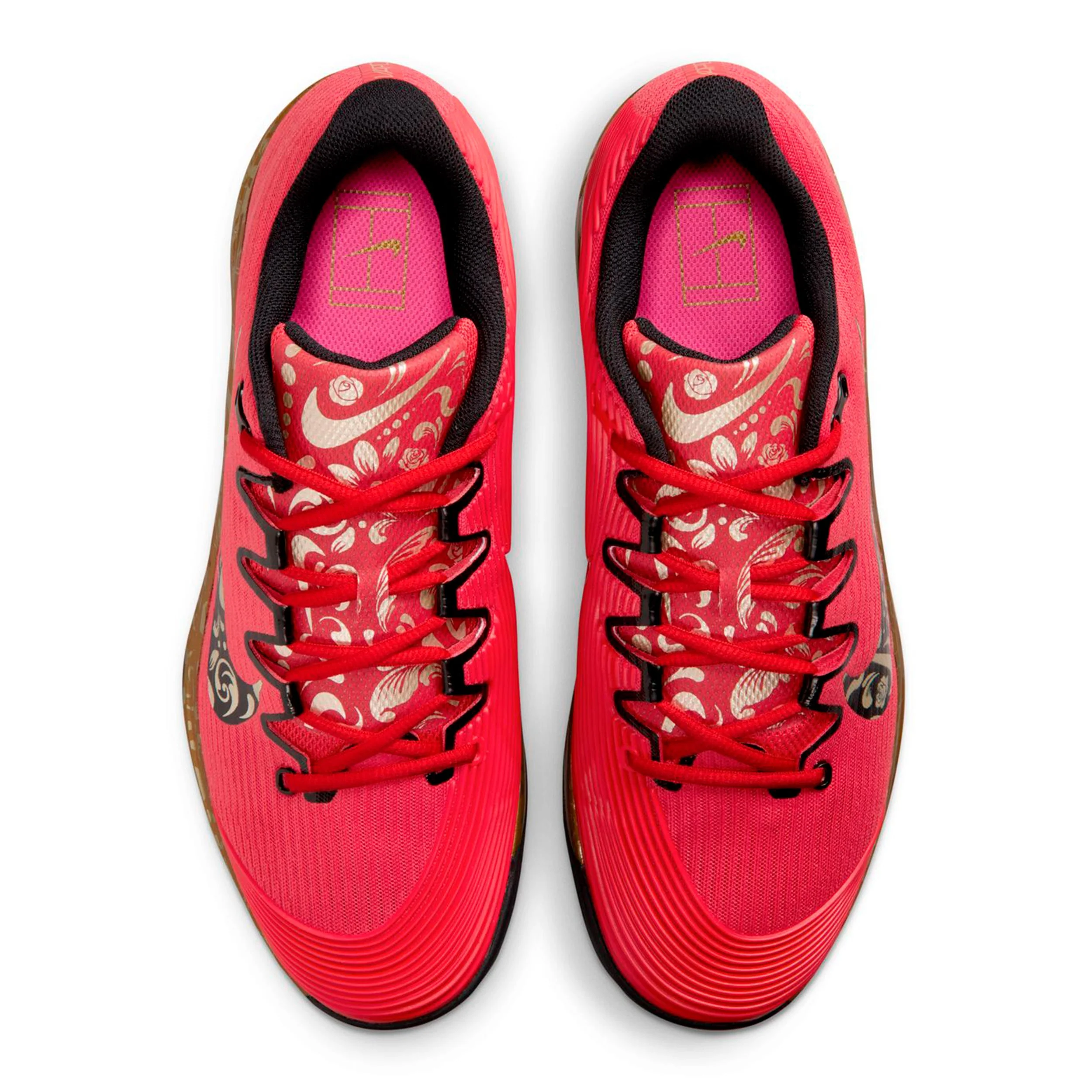 Carlos Alcaraz Zoom Vapor 12 PRM buty do tenisa ziemnego Mężczyźni - czerwony, czarny - Image 3