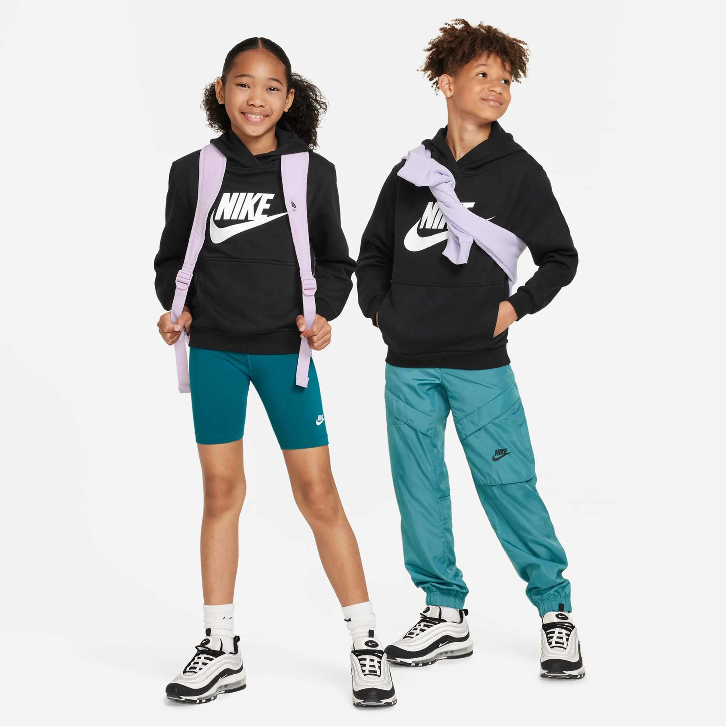 Club Fleece Bluza Dzieci-Czarny - Image 7