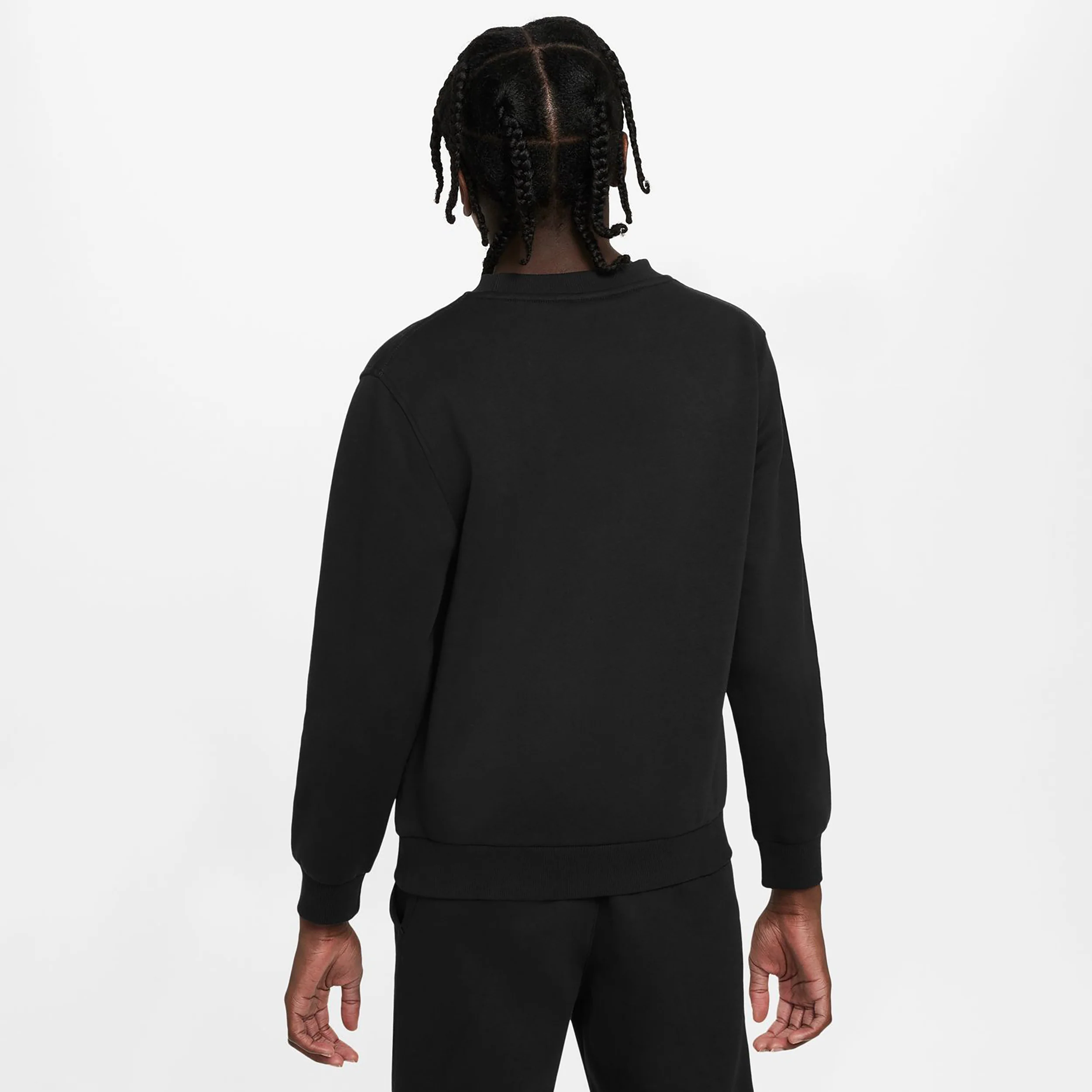 Club Fleece Crew Bluza Dzieci-czarny - Image 2