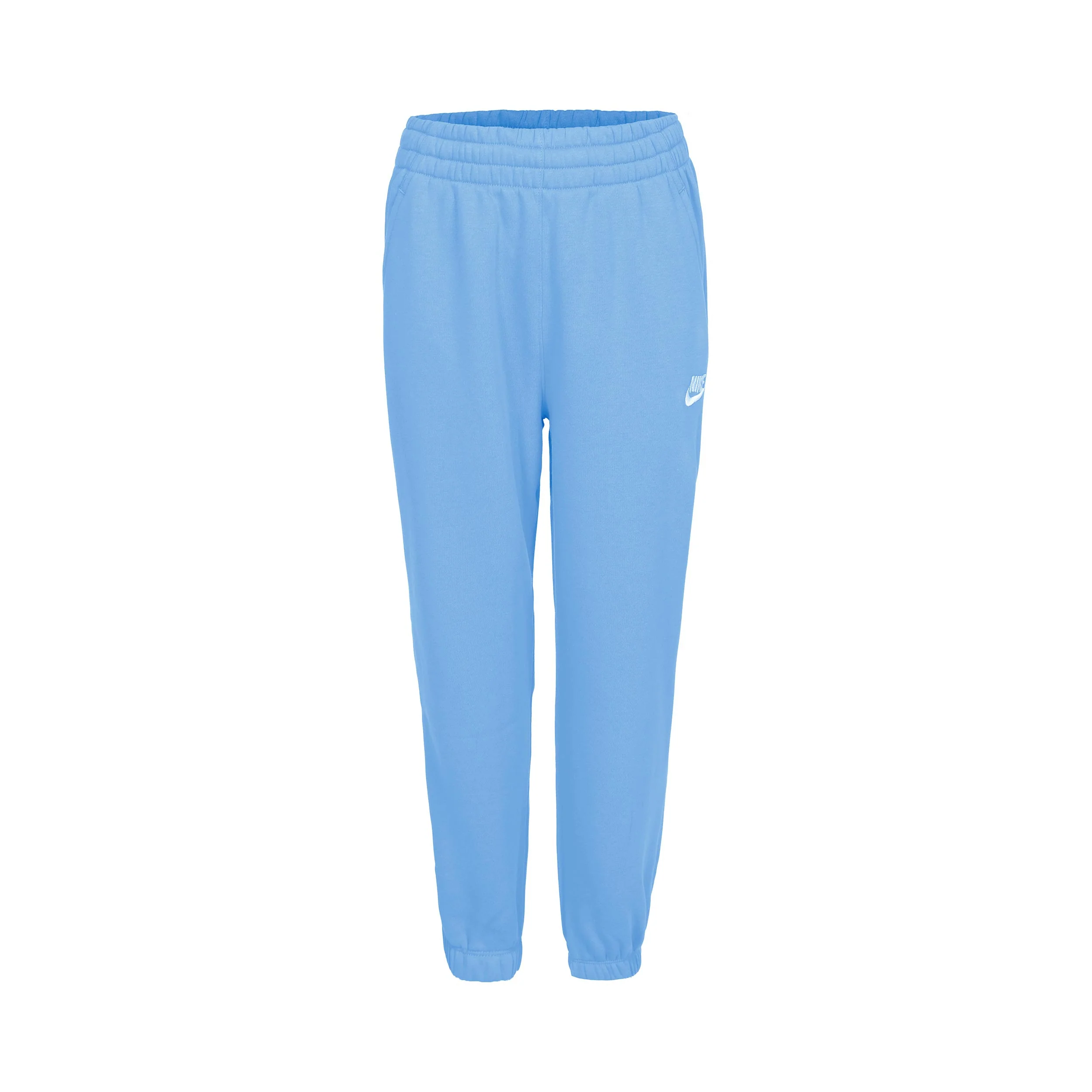 Club Fleece Loose Spodnie Dresowe Dziewczynki-Niebieski,Niebieski