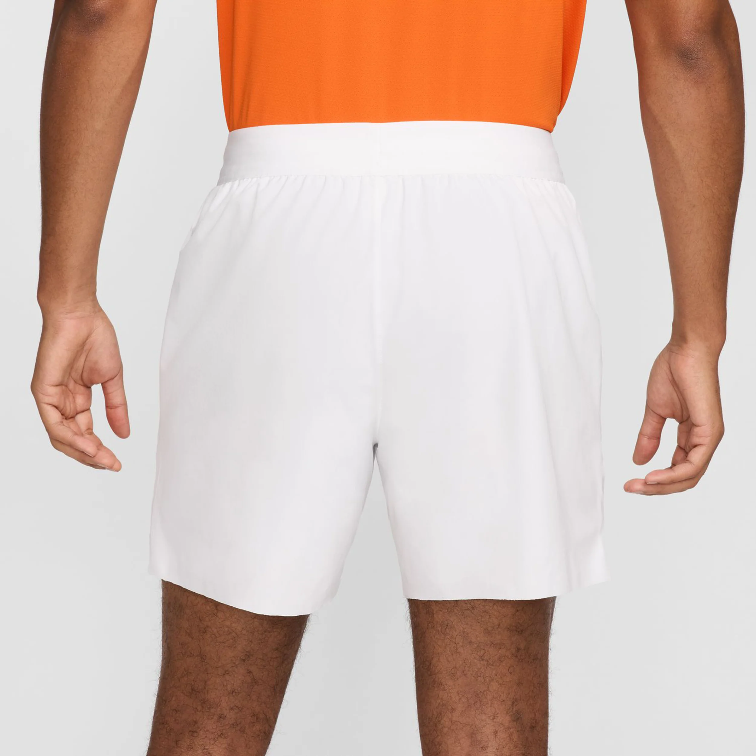 Court Dri-Fit Advantage 6in Szorty Mężczyźni-Biały,Czarny - Image 5