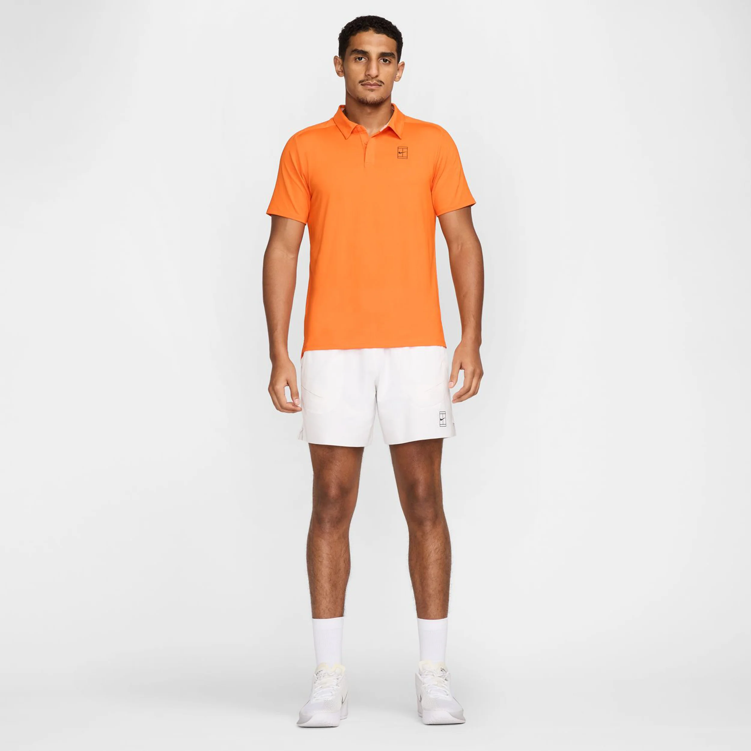 Court Dri-Fit Advantage 6in Szorty Mężczyźni-Biały,Czarny - Image 9