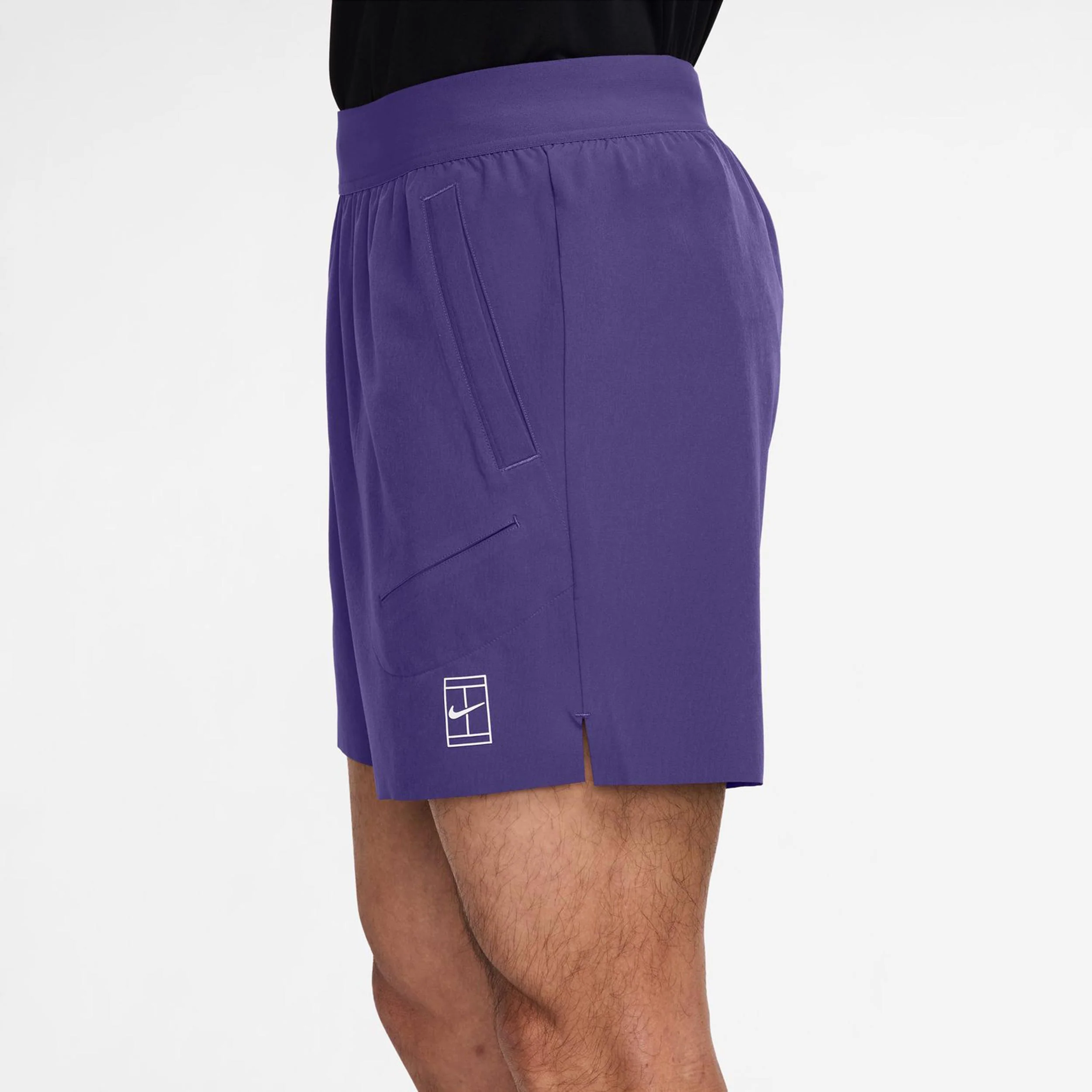 Court Dri-Fit Advantage 6in Szorty Mężczyźni-Fioletowy - Image 3
