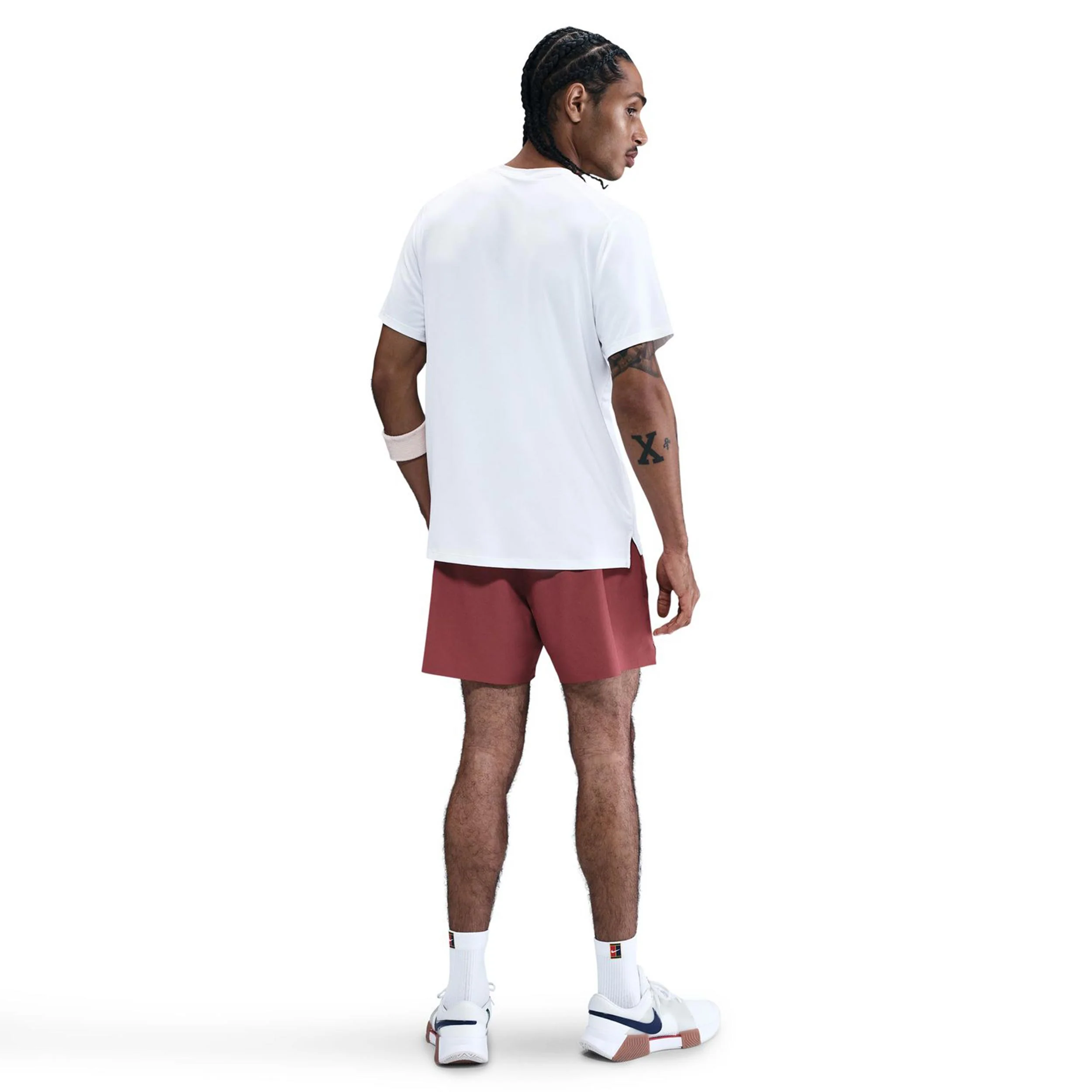 Court Dri-Fit Advantage 6in Szorty Mężczyźni-Rdza - Image 6