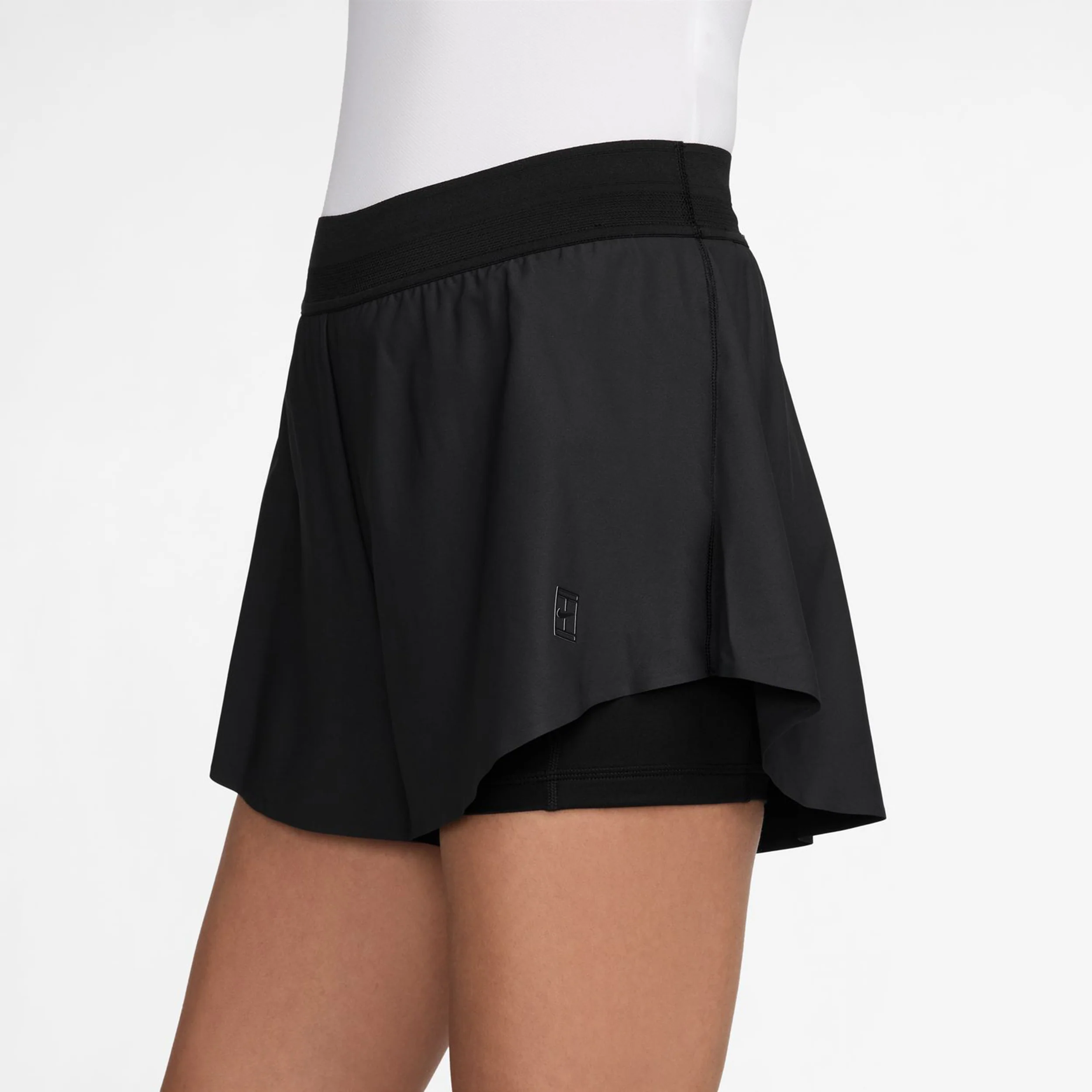 Court Dri-Fit Advantage Ace Szorty Kobiety - czarny, czarny - Image 3