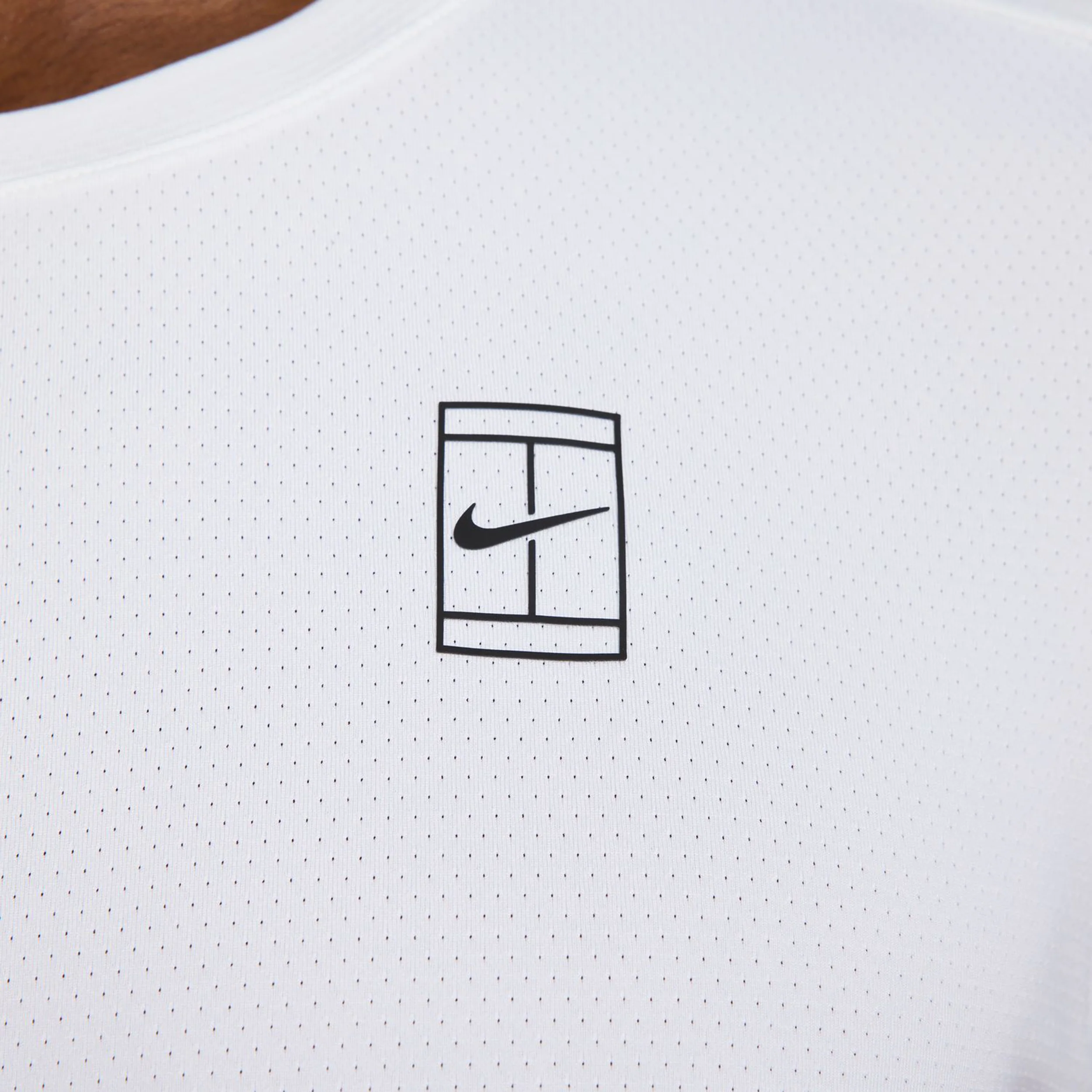 Court Dri-Fit Advantage Koszulka Mężczyźni-Biały,Czarny - Image 7