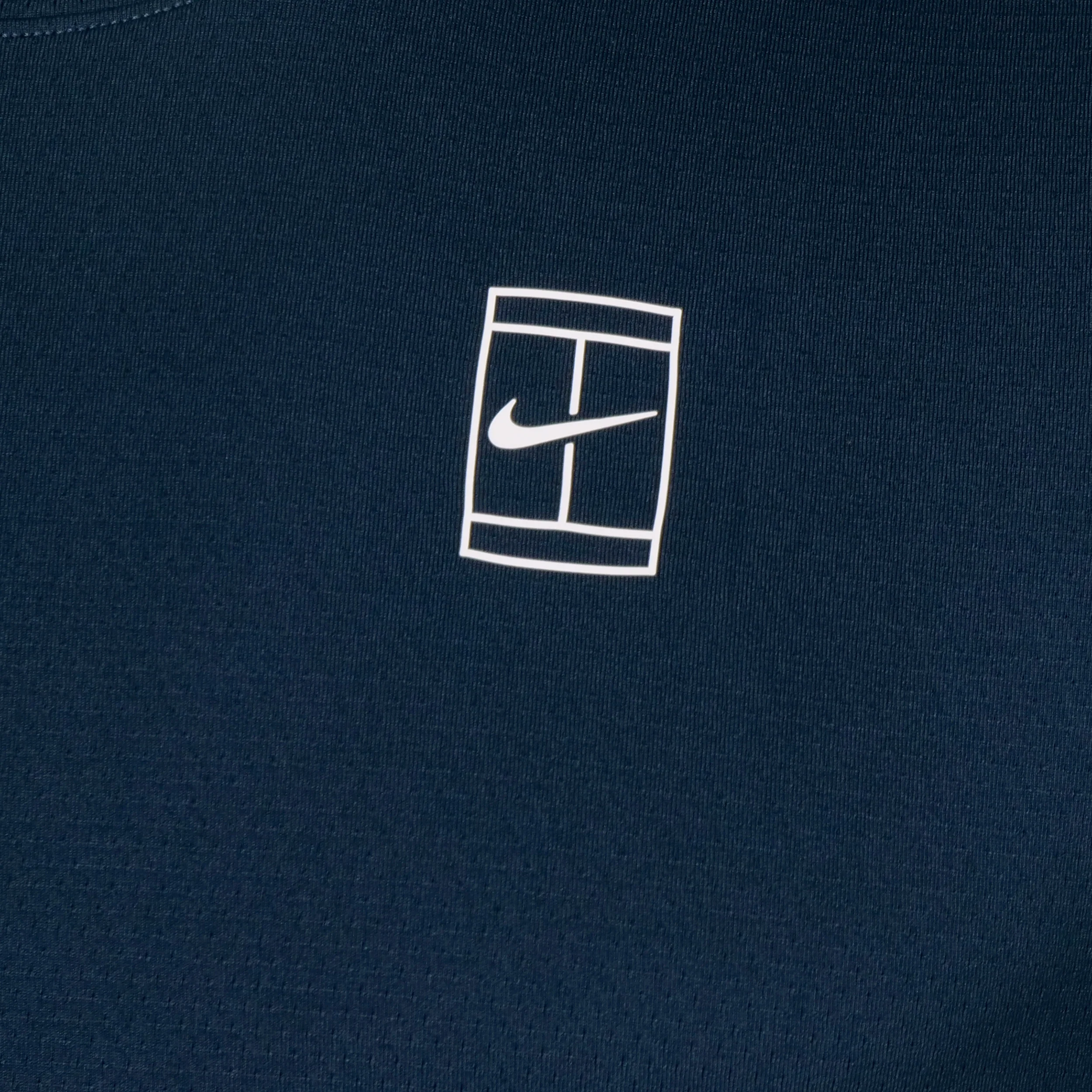 Court Dri-Fit Advantage Koszulka Mężczyźni-Ciemnoniebieski,Biały - Image 3