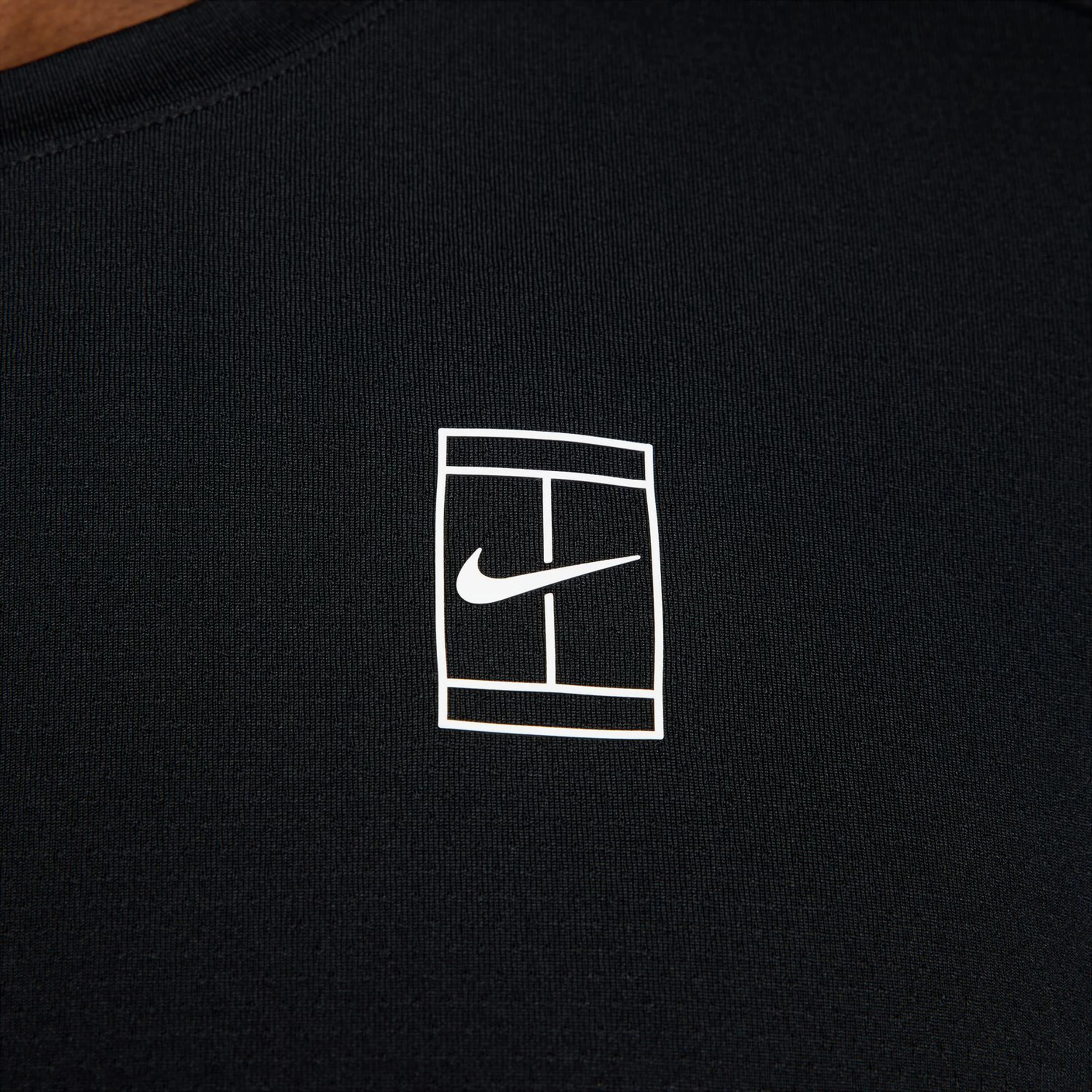 Court Dri-Fit Advantage Koszulka Mężczyźni-Czarny,Biały - Image 9
