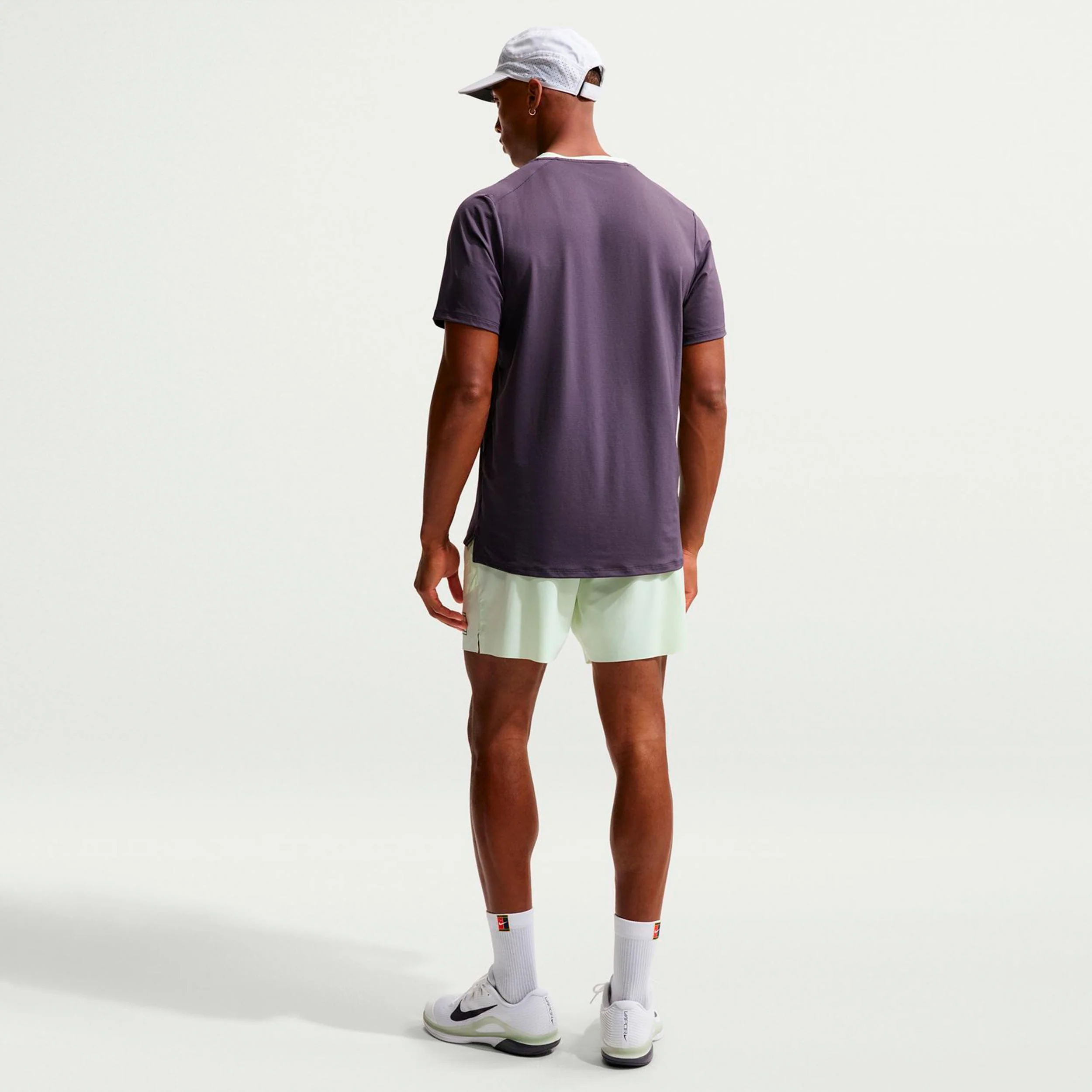 Court Dri-FIT Advantage Koszulka Mężczyźni-fioletowy - Image 3