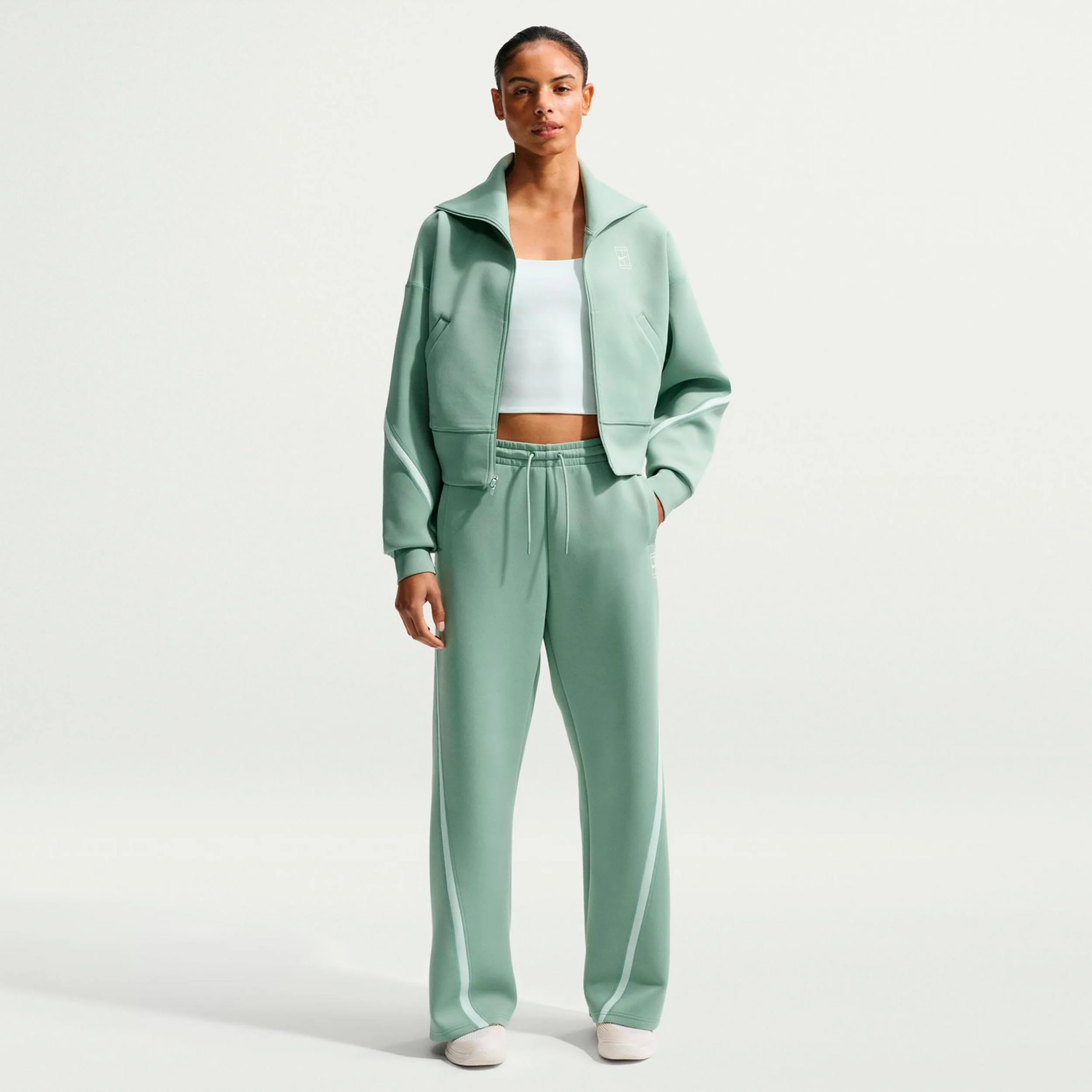 Court Dri-Fit Advantage  Kurtka treningowa Kobiety - złamana biel, biały - Image 2