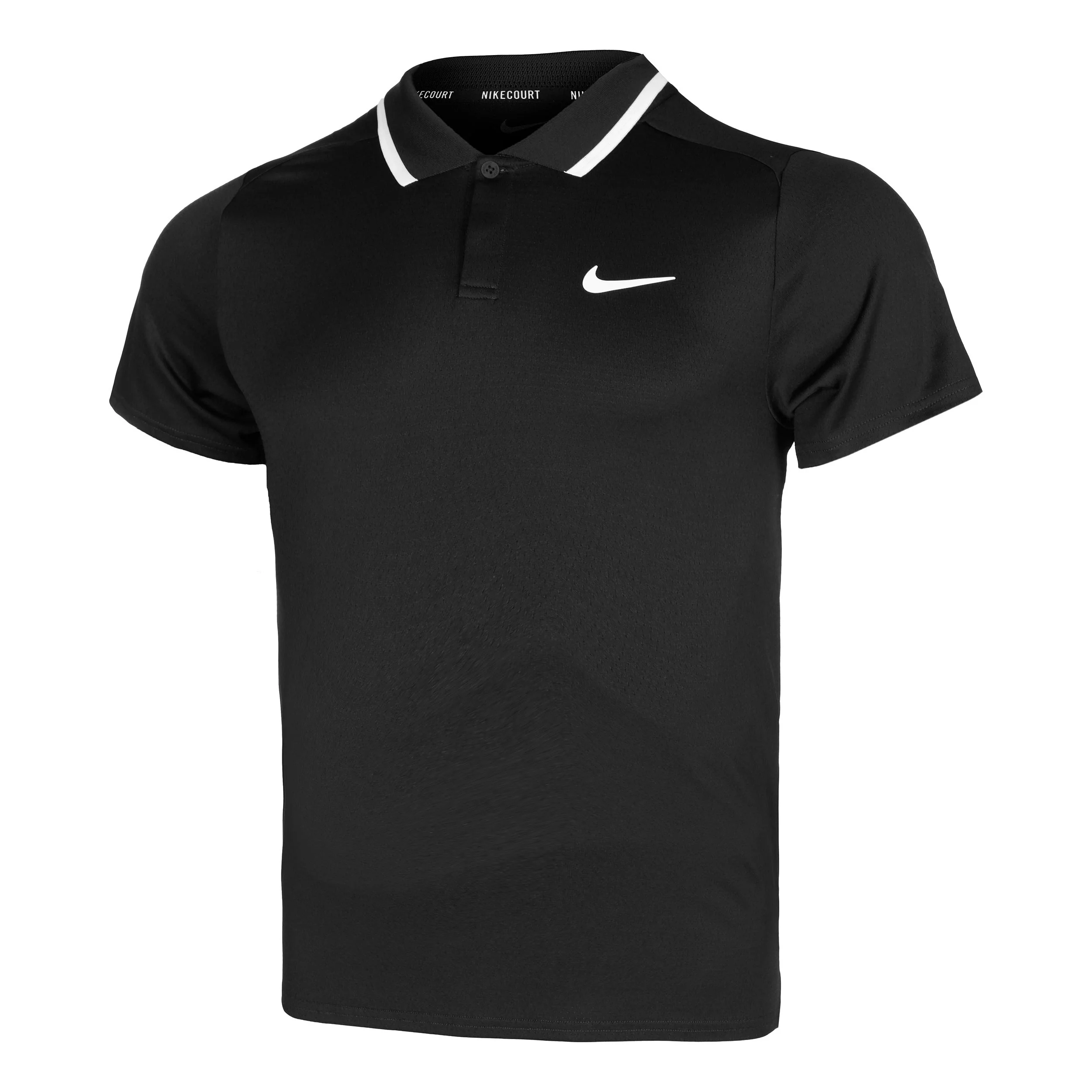 Court Dri-Fit Advantage Polo Mężczyźni-Czarny,Biały