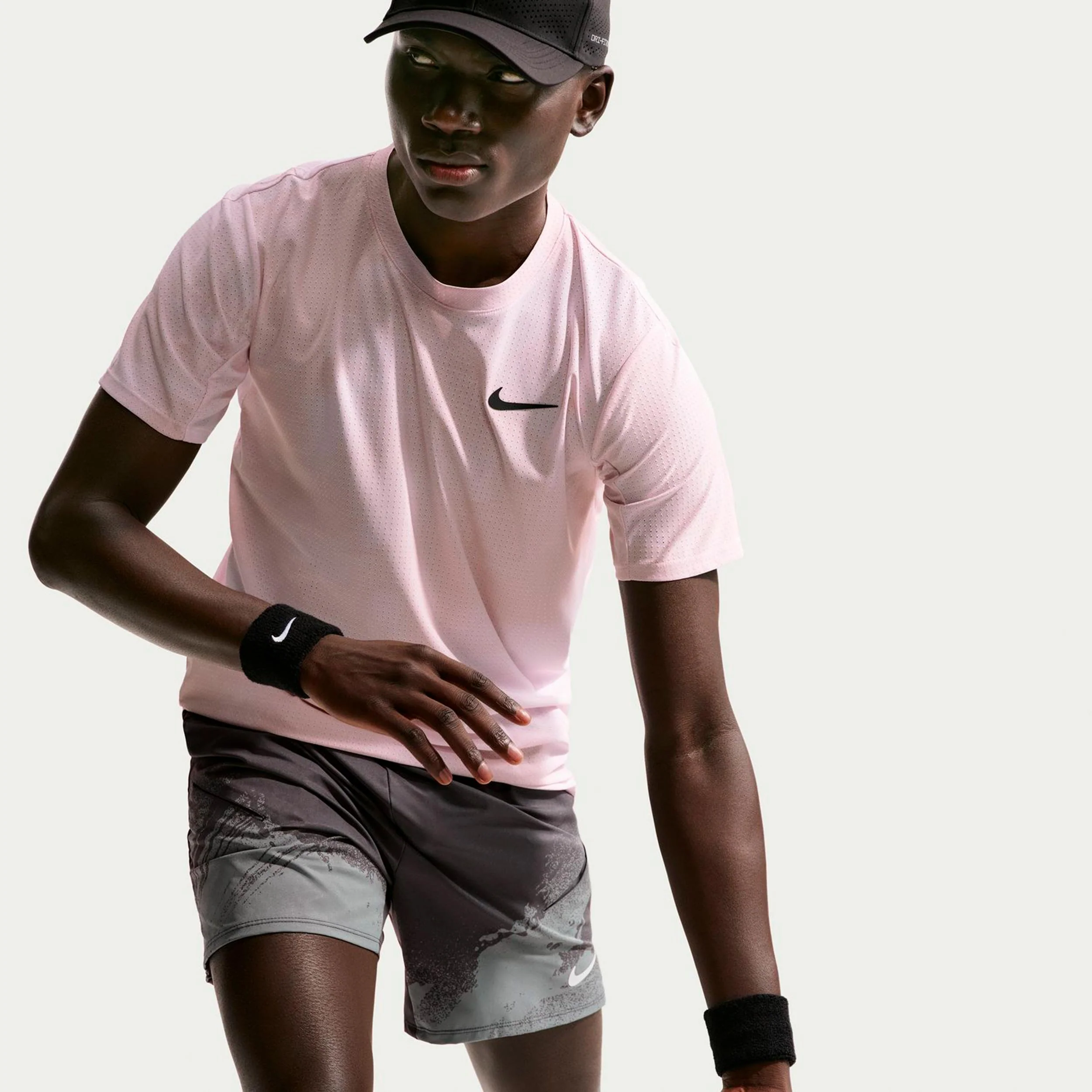 Court Dri-Fit Advantage Slam Koszulka Mężczyźni - różowy, ciemnoróżowy - Image 4