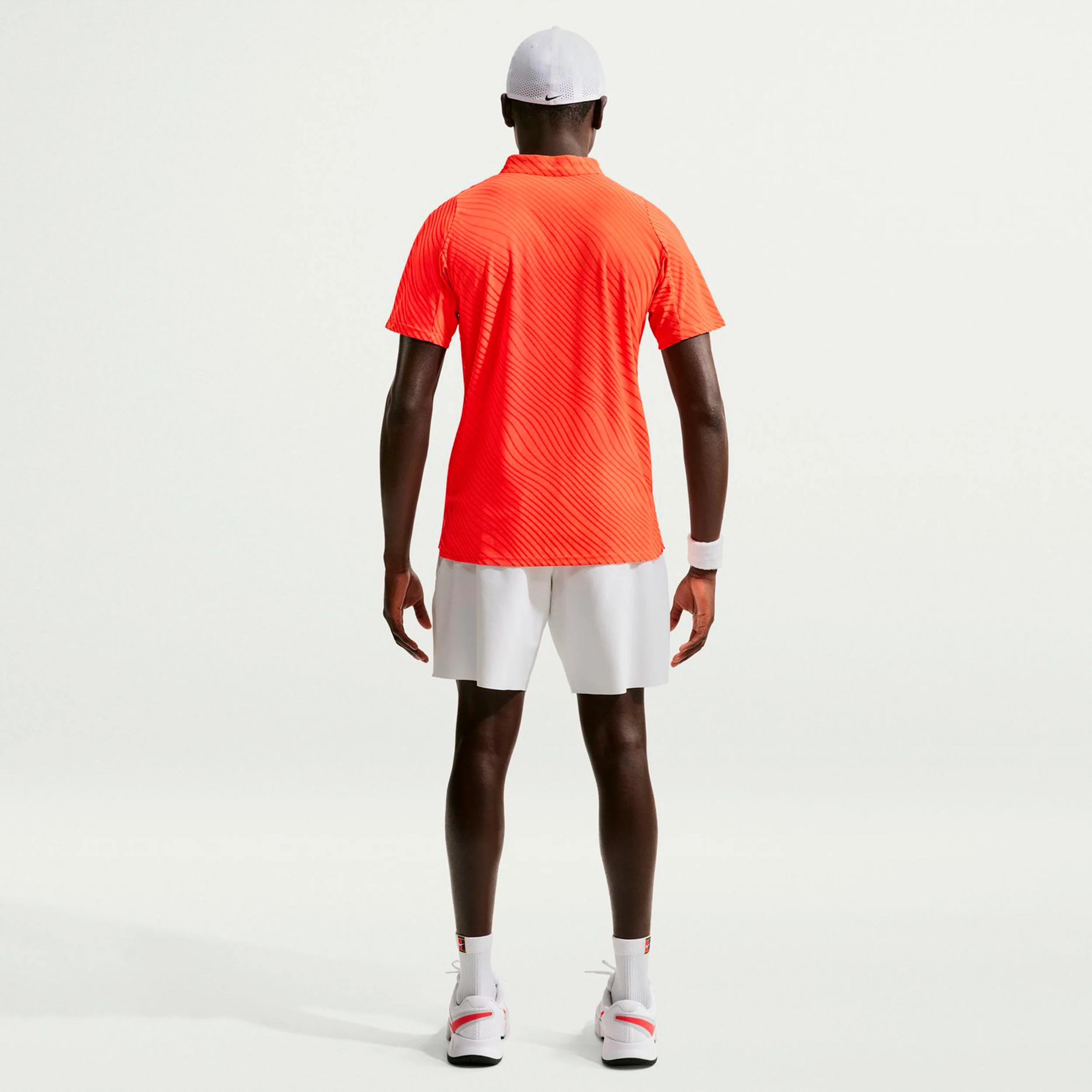 Court Dri-Fit Advantage Slam Polo Mężczyźni-pomarańczowy - Image 3