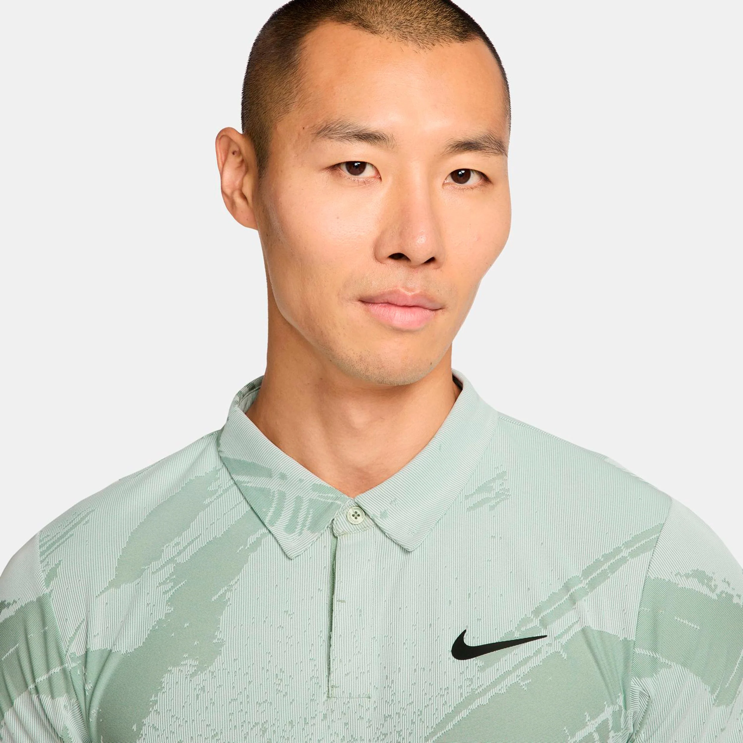 Court Dri-Fit Advantage Slam Polo Mężczyźni - złamana biel, czarny - Image 6
