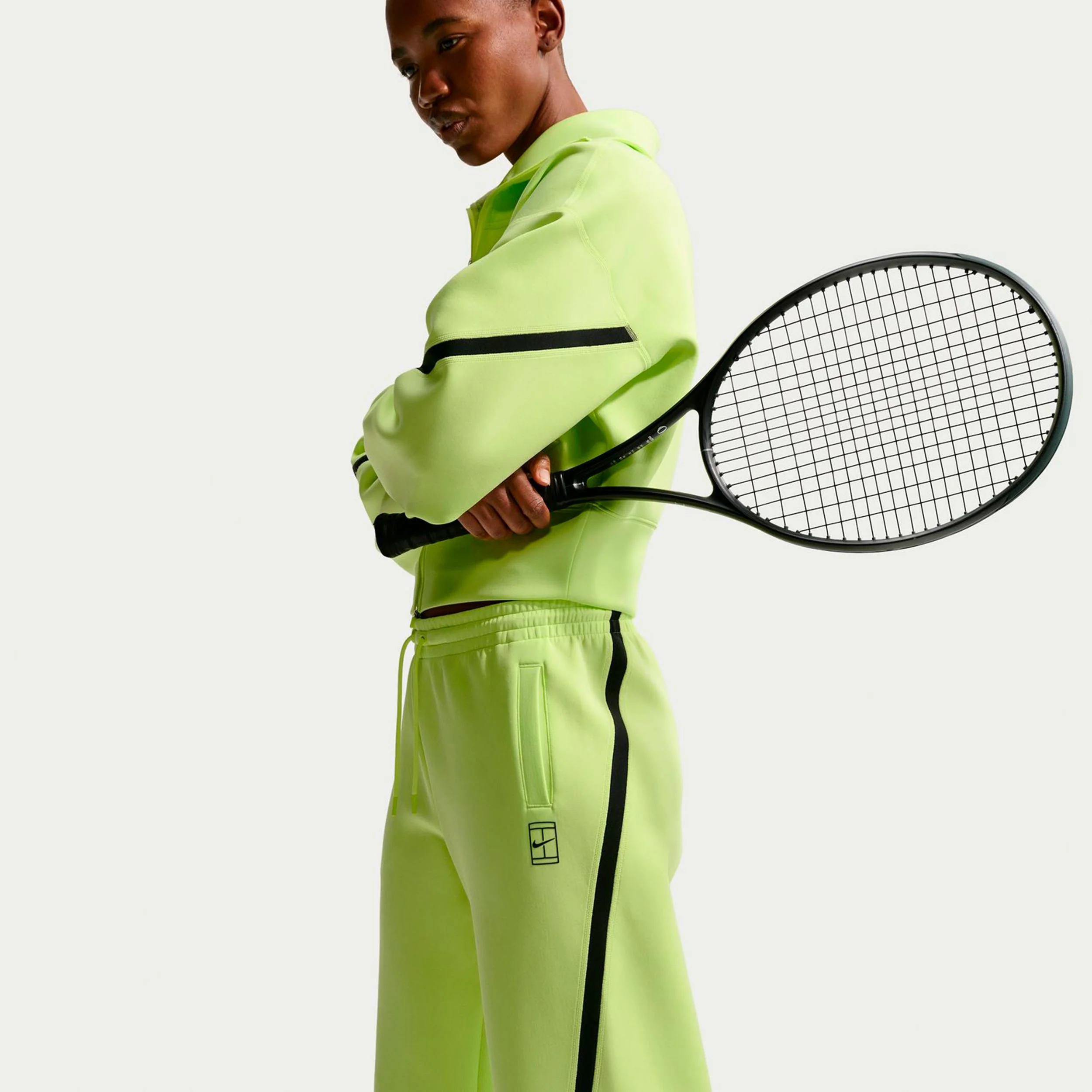 Court Dri-Fit Advantage  Spodnie dresowe Kobiety-limonka - Image 5
